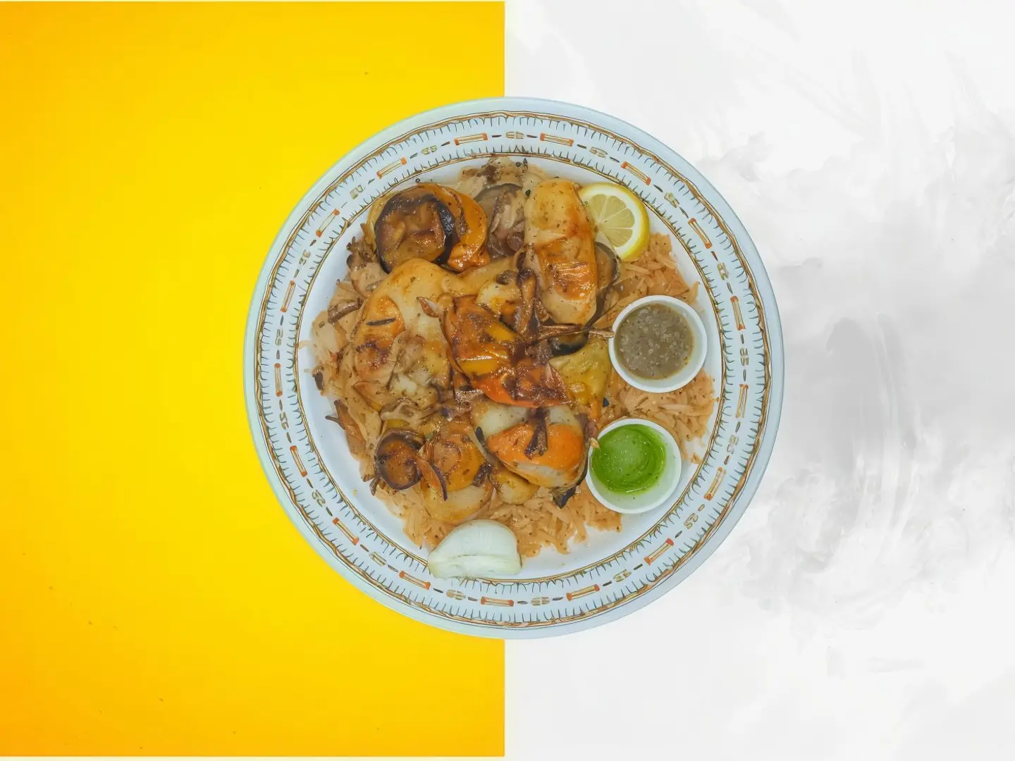 دجاج مقلوبة
