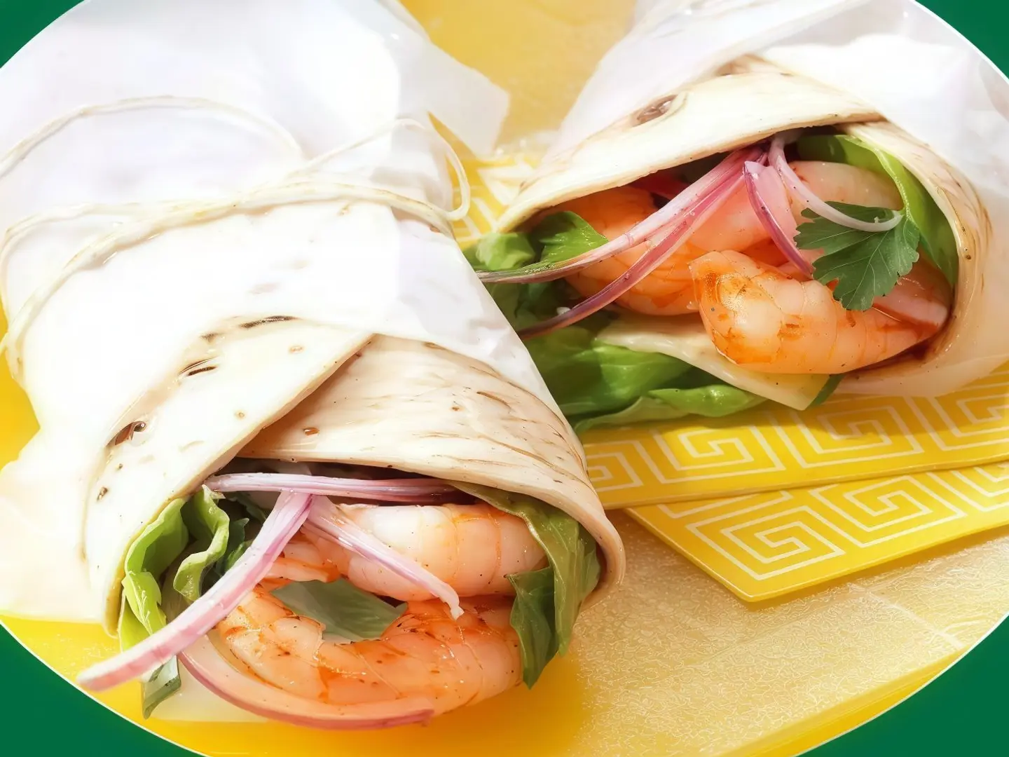 روبيان مشوي - بافلو صغير