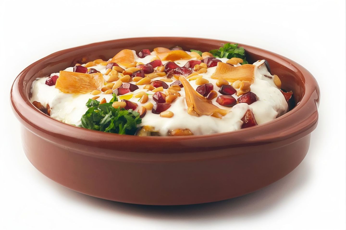 فتة باذنجان