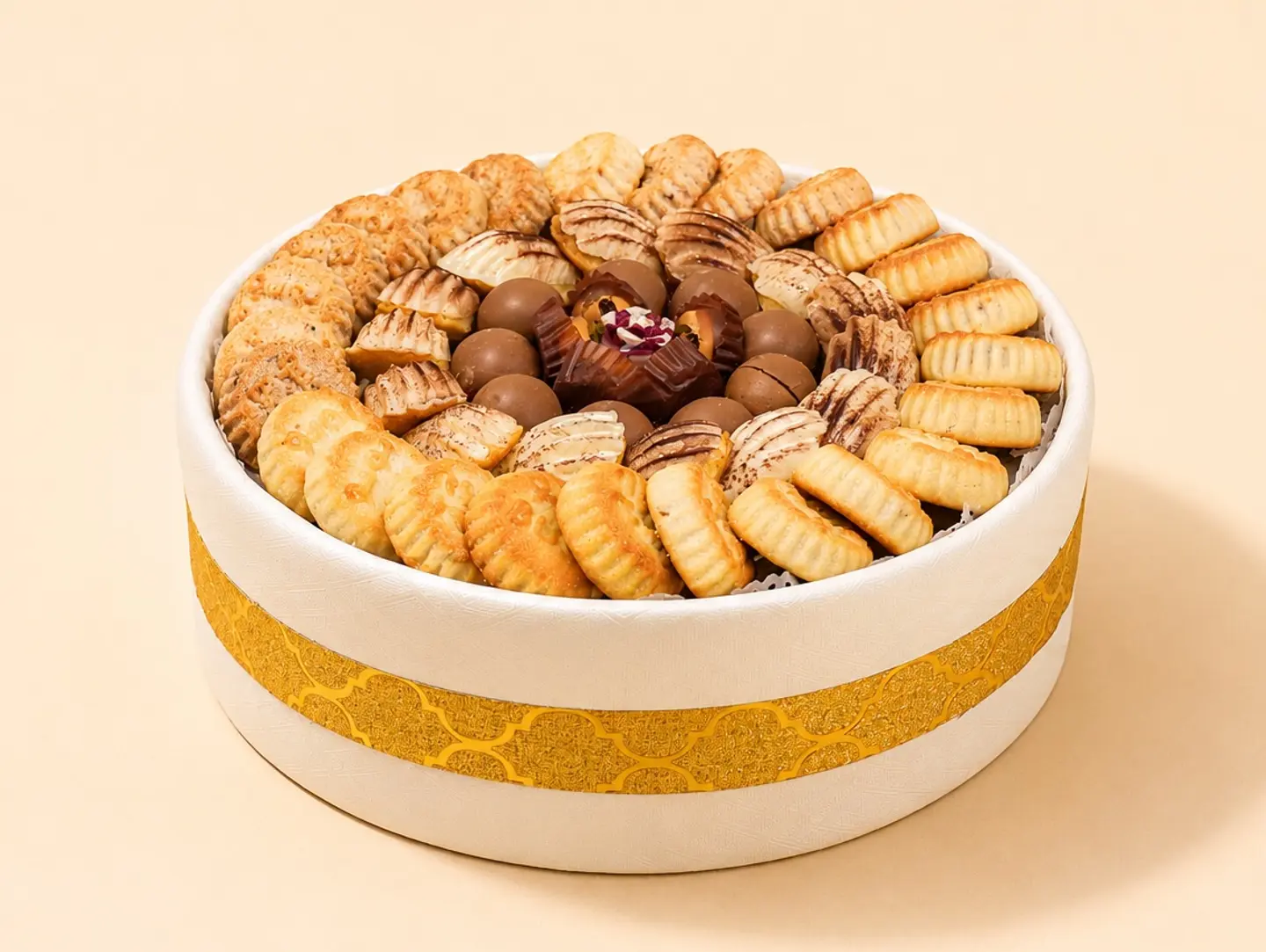 صينية بوسو دائرية