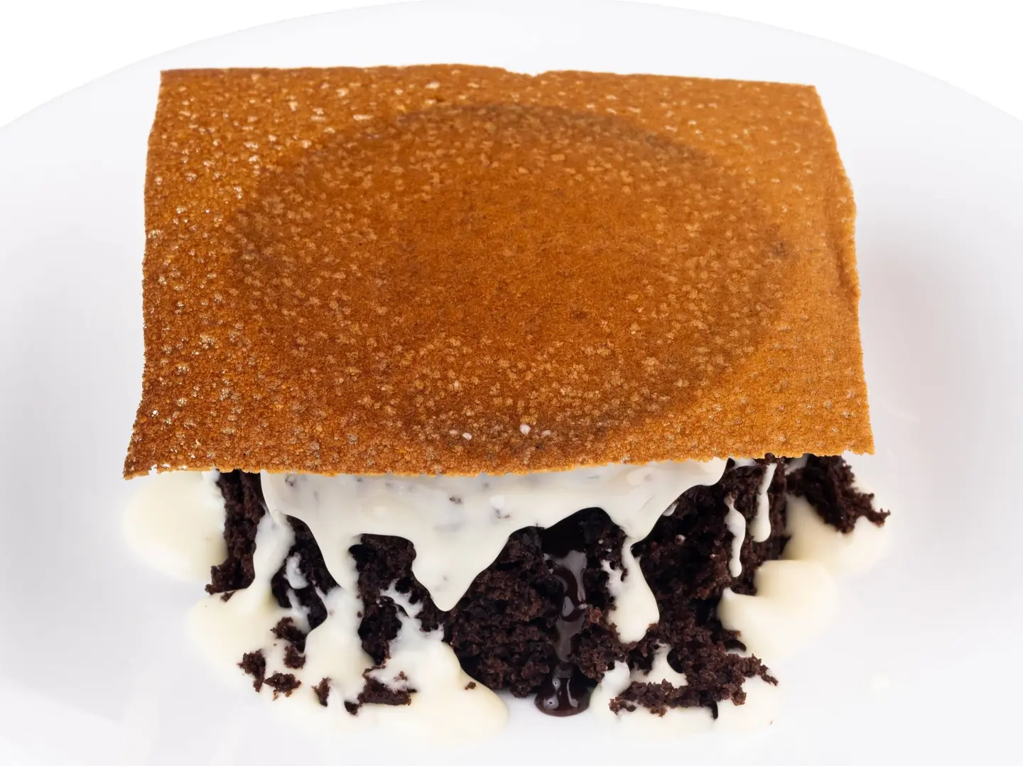 Crunchy Molten Cake