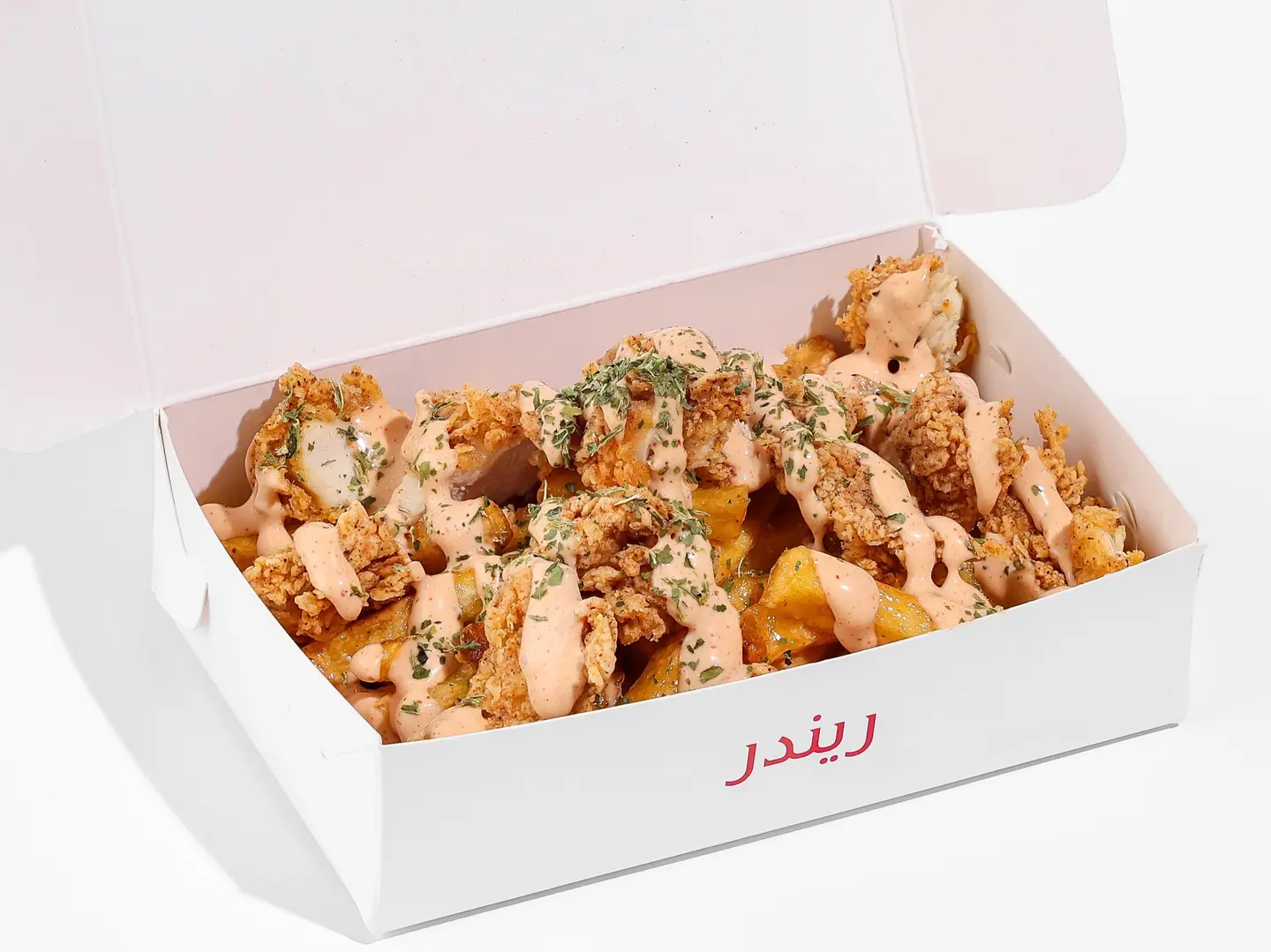 ريندر تشيزي فرايز بالدجاج