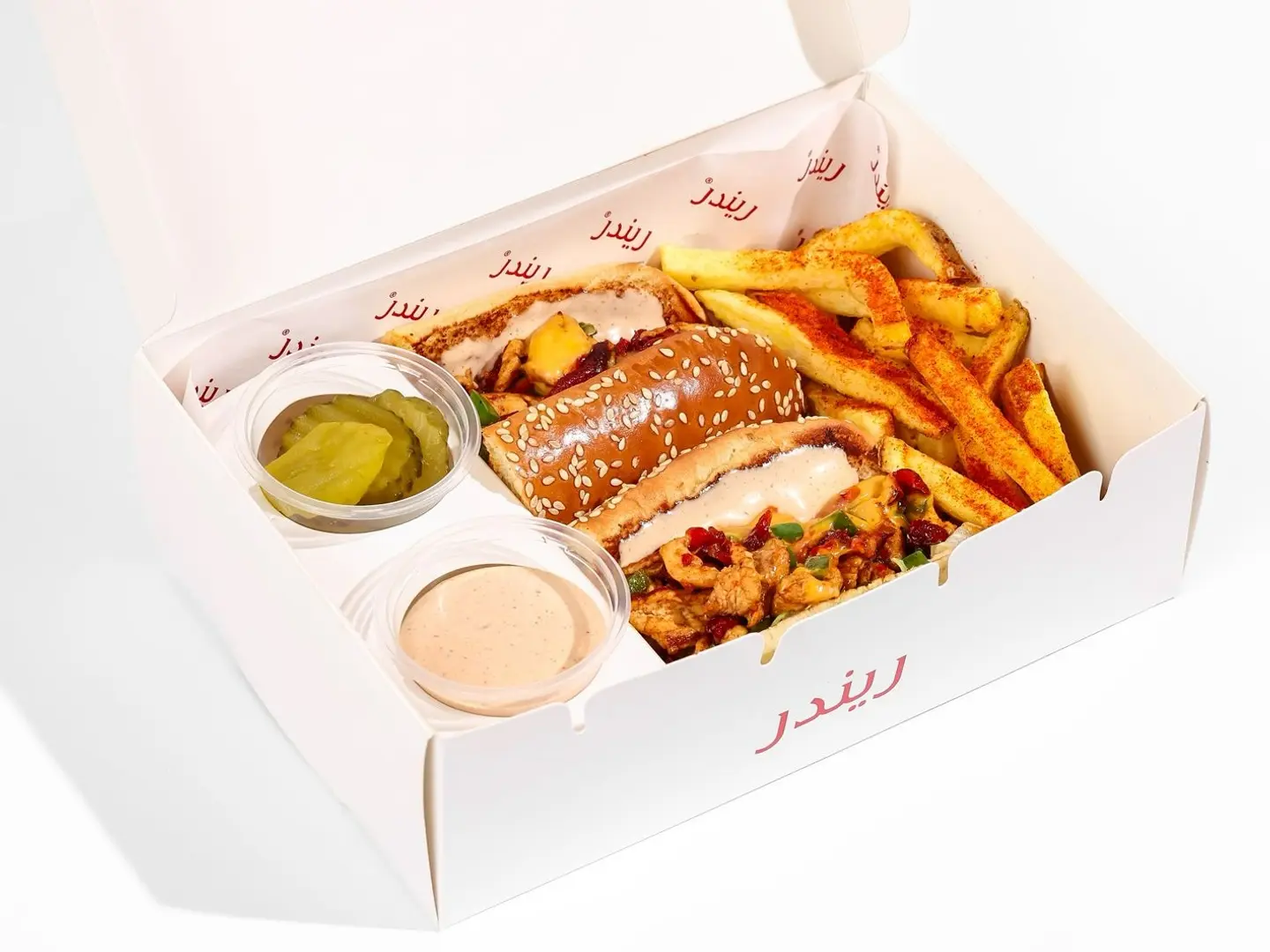 بوكس فيلي ستيك بالدجاج