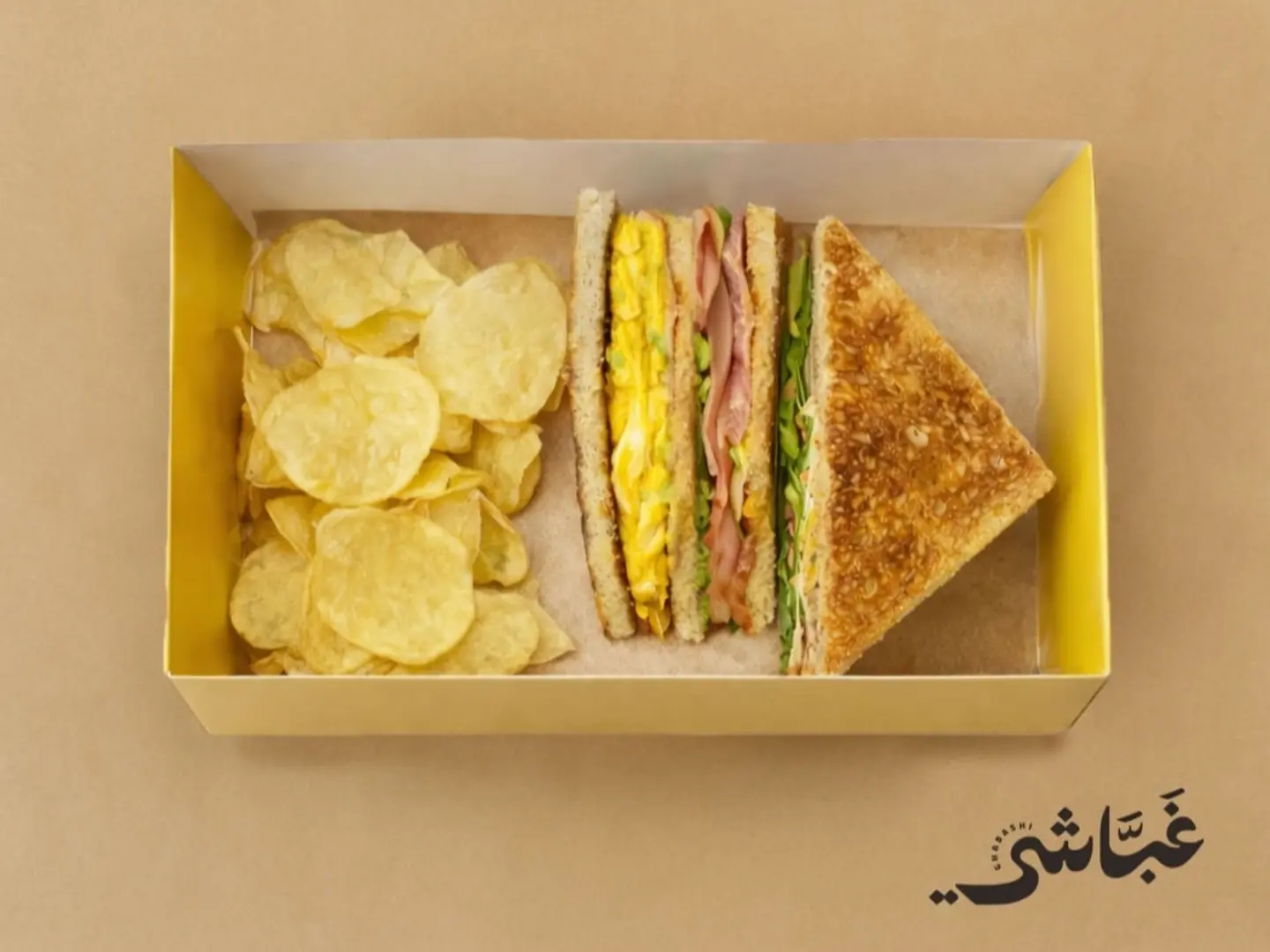 بيض كلوب ساندوتش