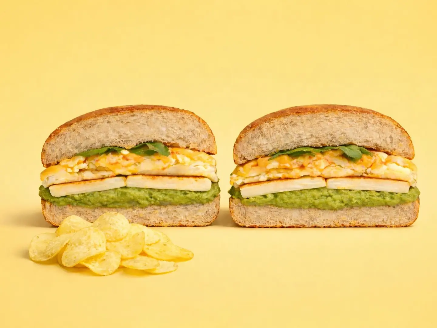 حلومي اومليت ساندوتش