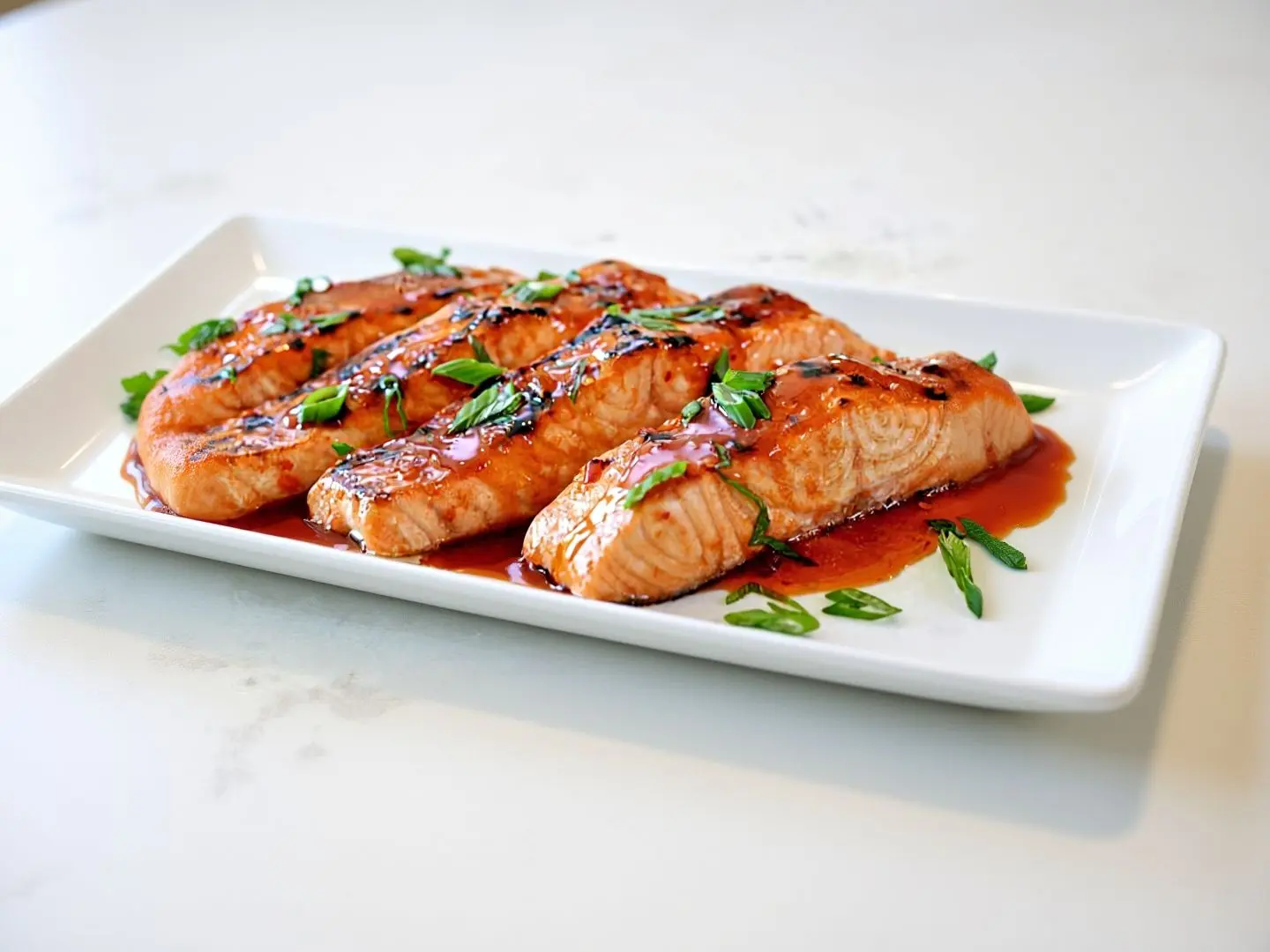 Salmon Cutlets With Honey
