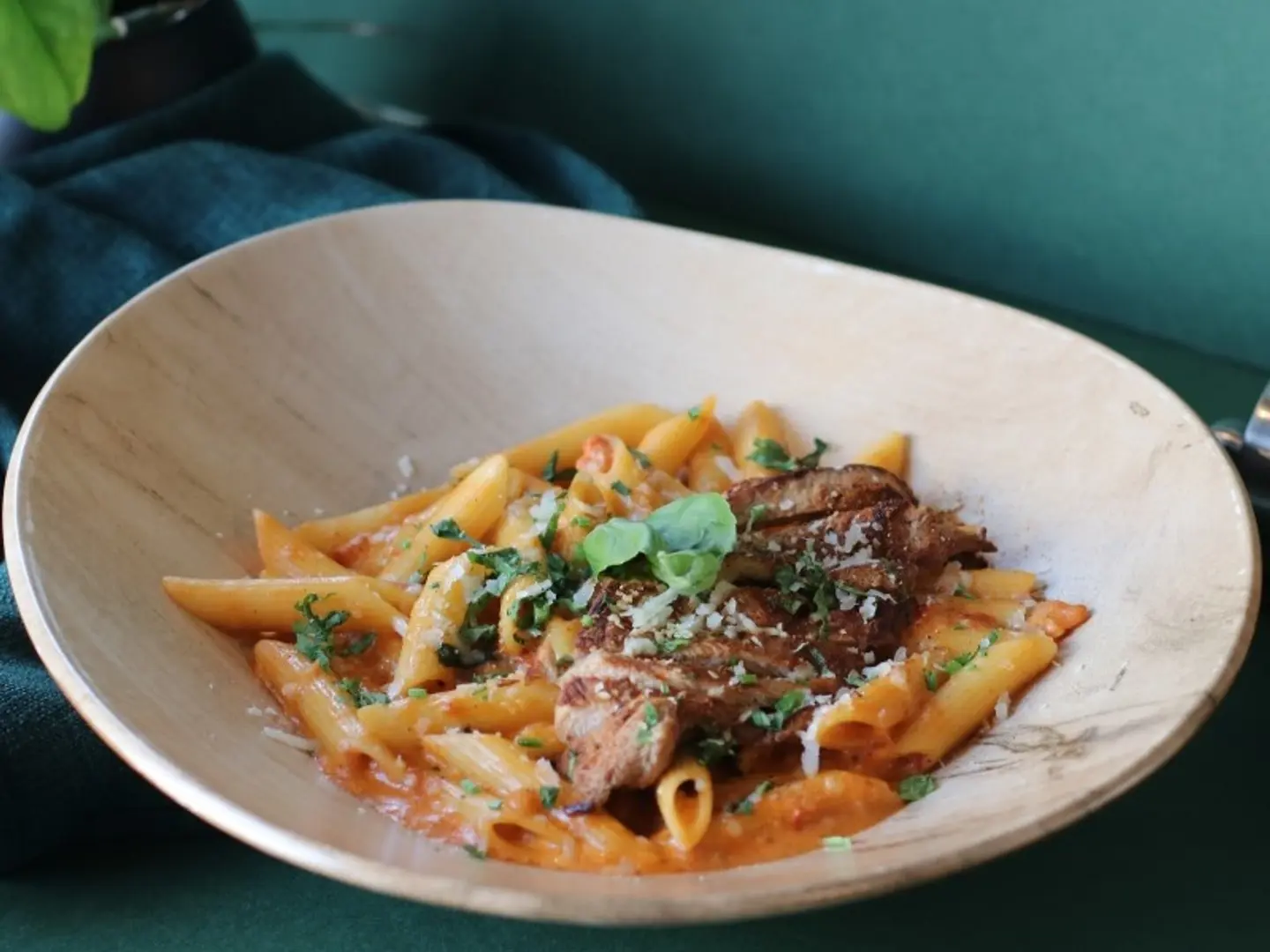 Mawoud Smoke Penne Rose Sauce