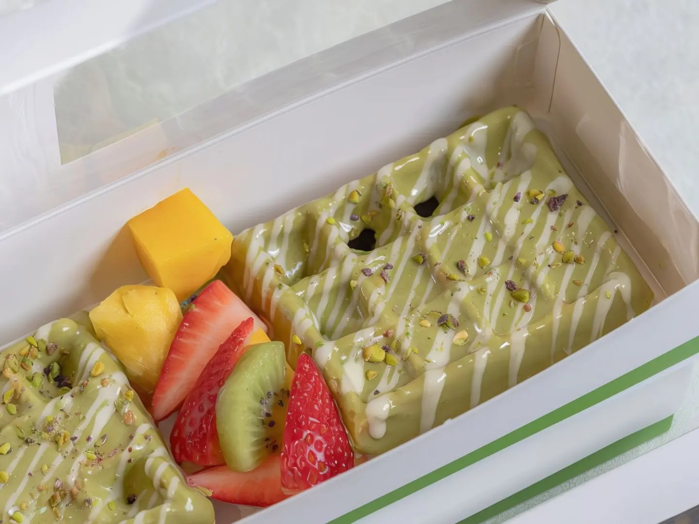 Pistachio Waffle
