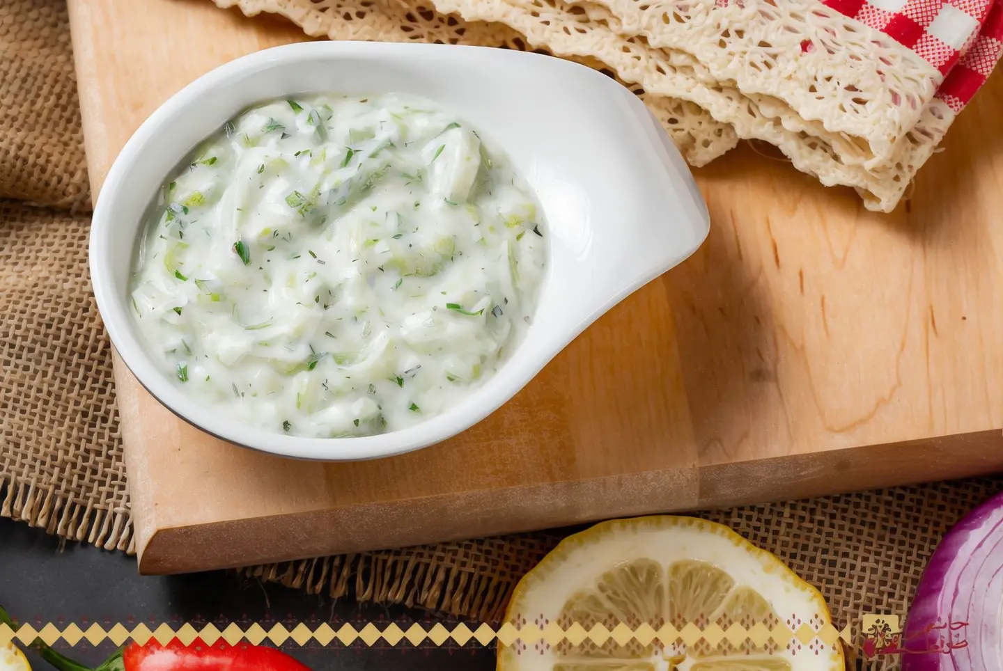 Cucumber Salad With Laban