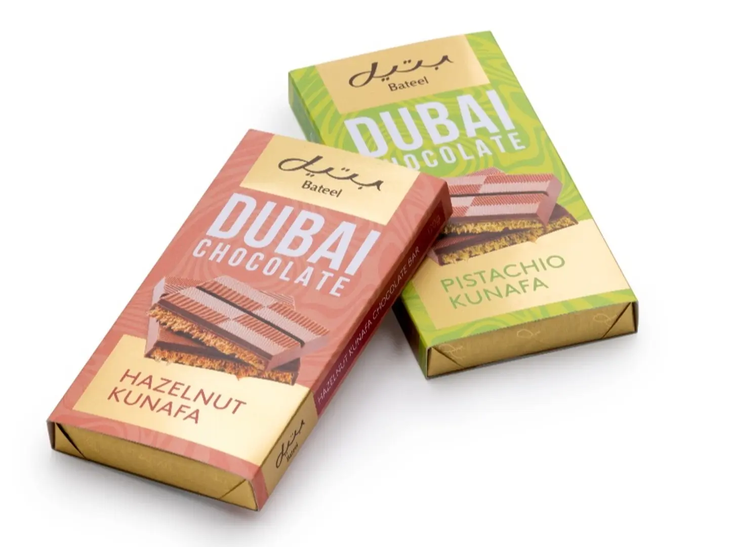 Dubai Chocolate 120gms - Hazelnut Bar