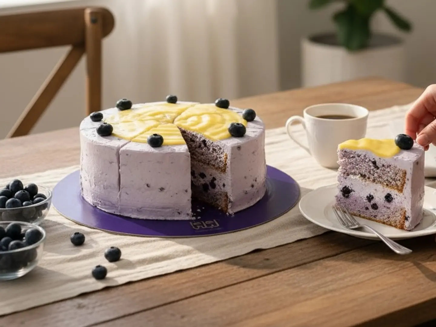 Lemon Raspberry Cake