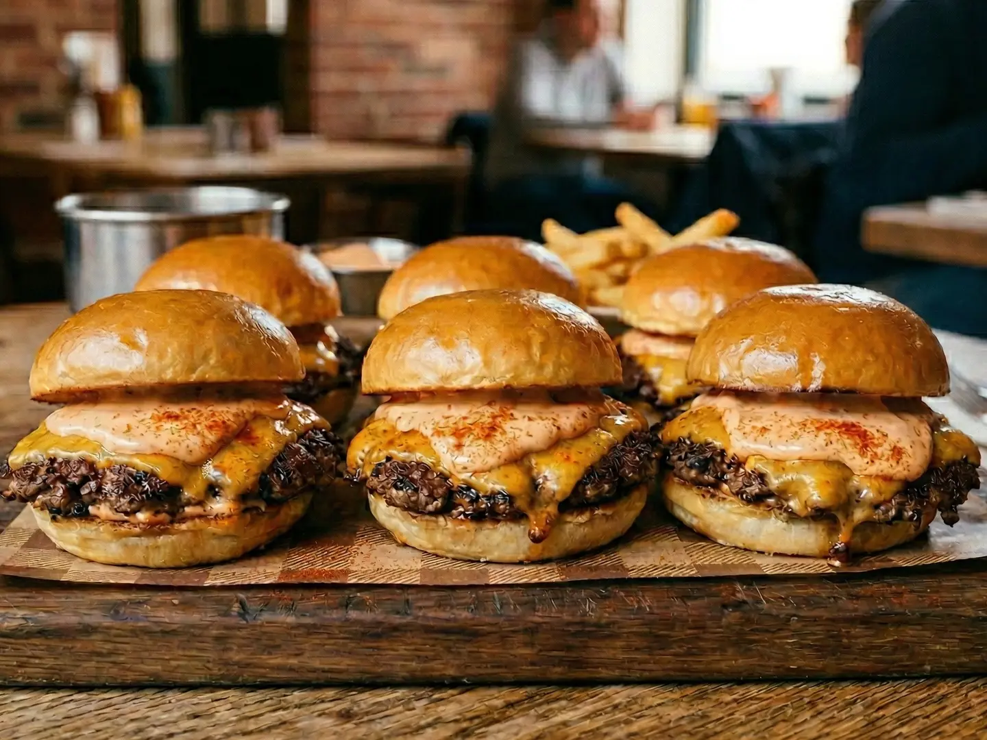 Mini Smashed Sliders Box