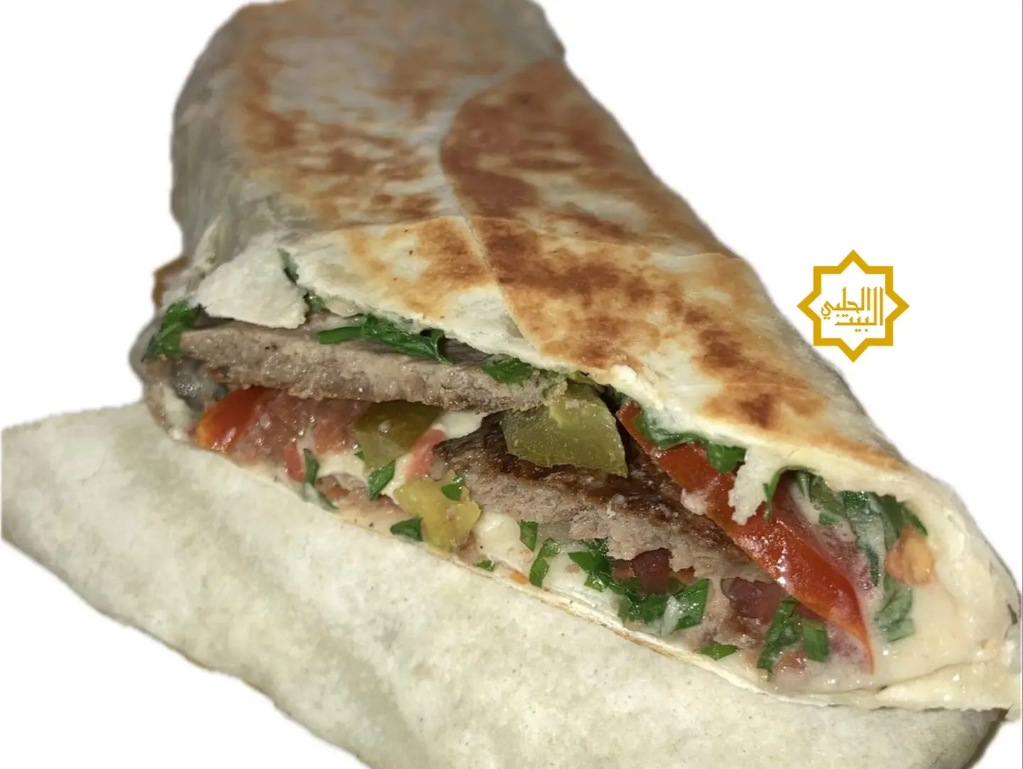 صاروخ شاورما لحم خبز صاج