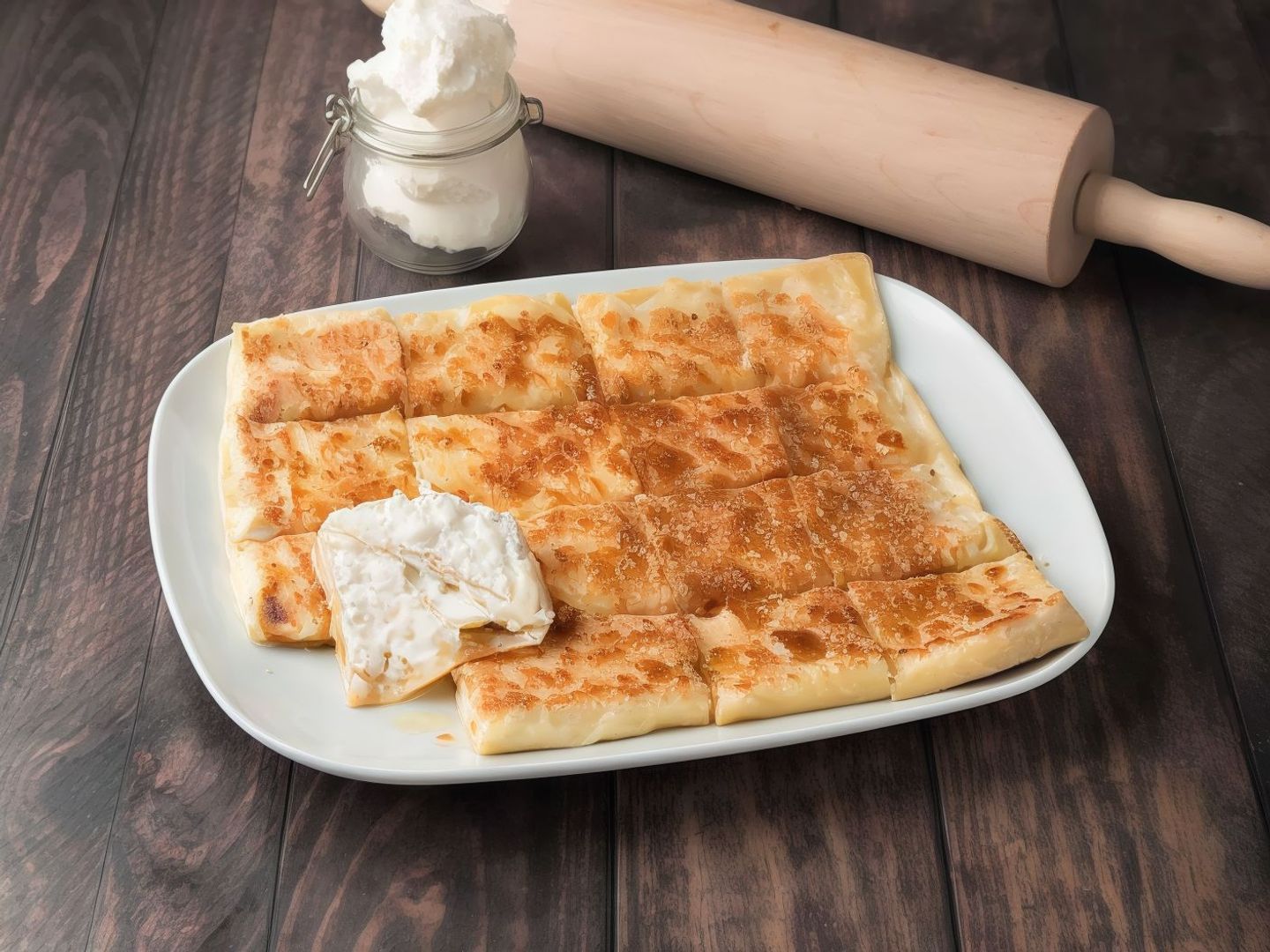 Salted Two Cheeses Mutabbak