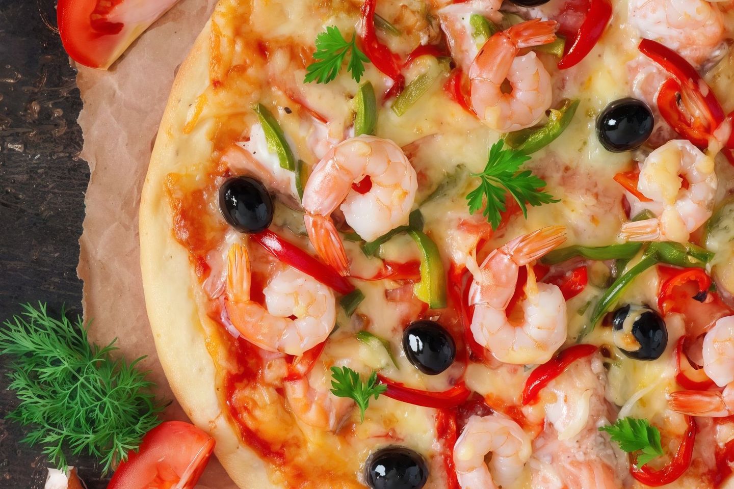 Shrimp Pizza