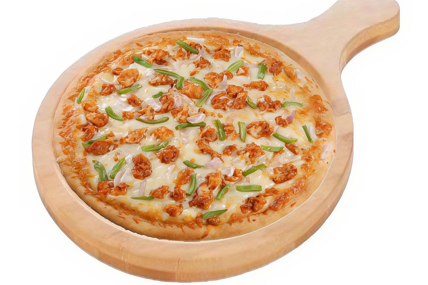 Cheese Chicken Pieces Pizza