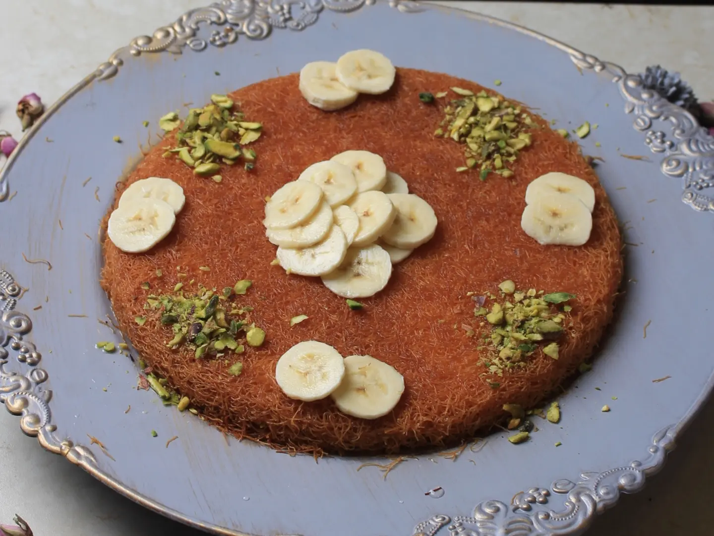 كنافة موز سادة عائلي