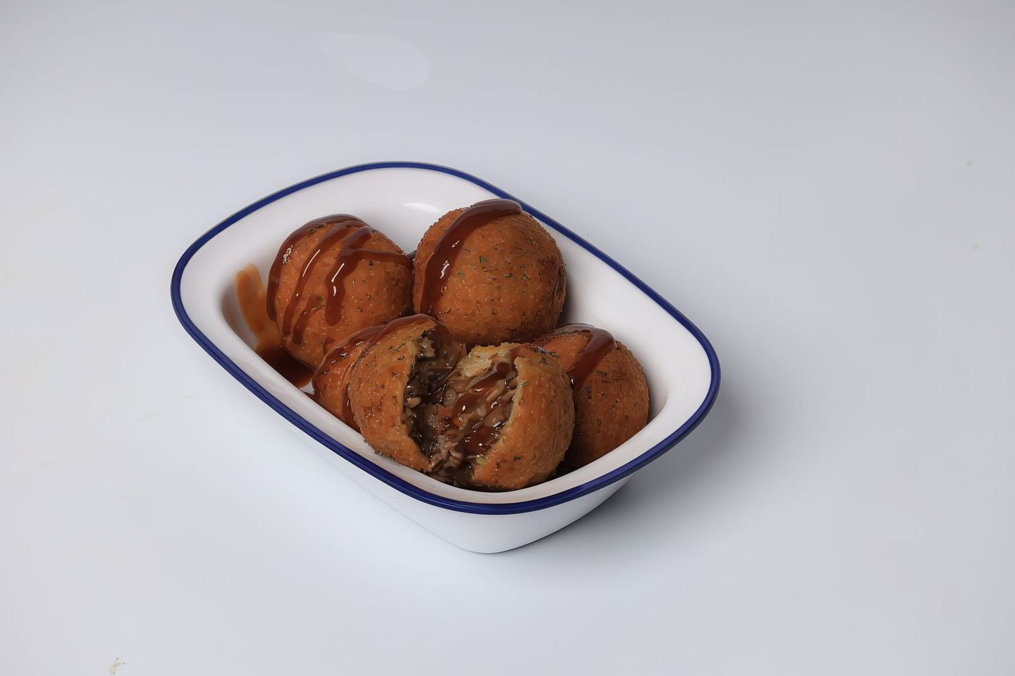 Brisket Cheesy Balls