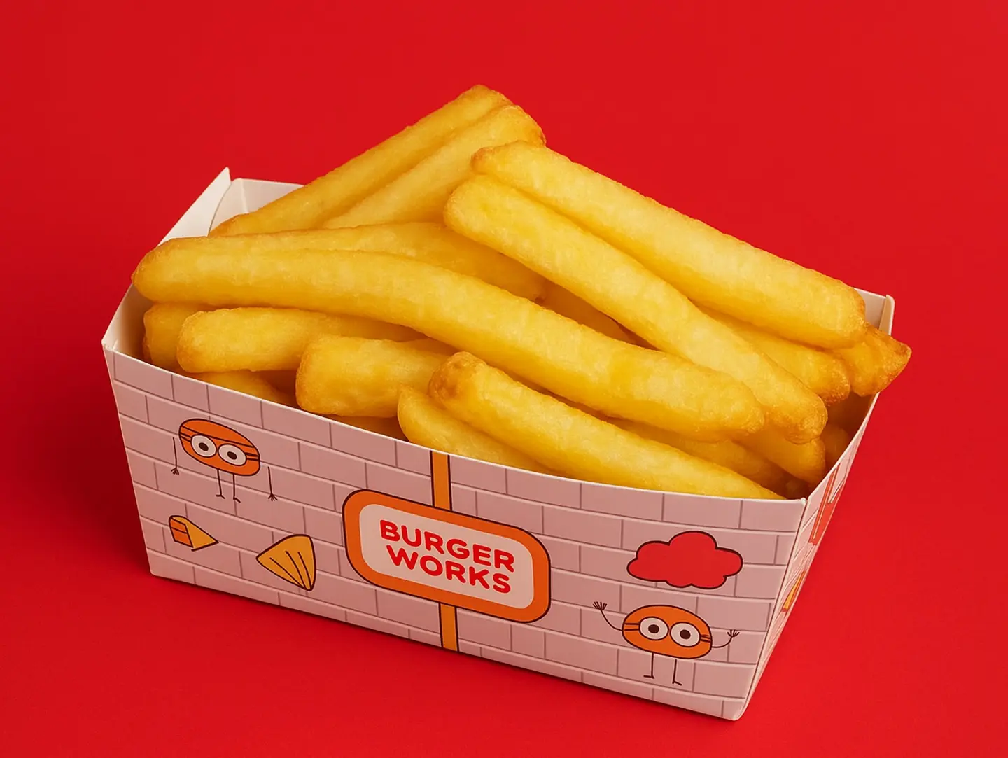 بطاطس طازجة مقلية