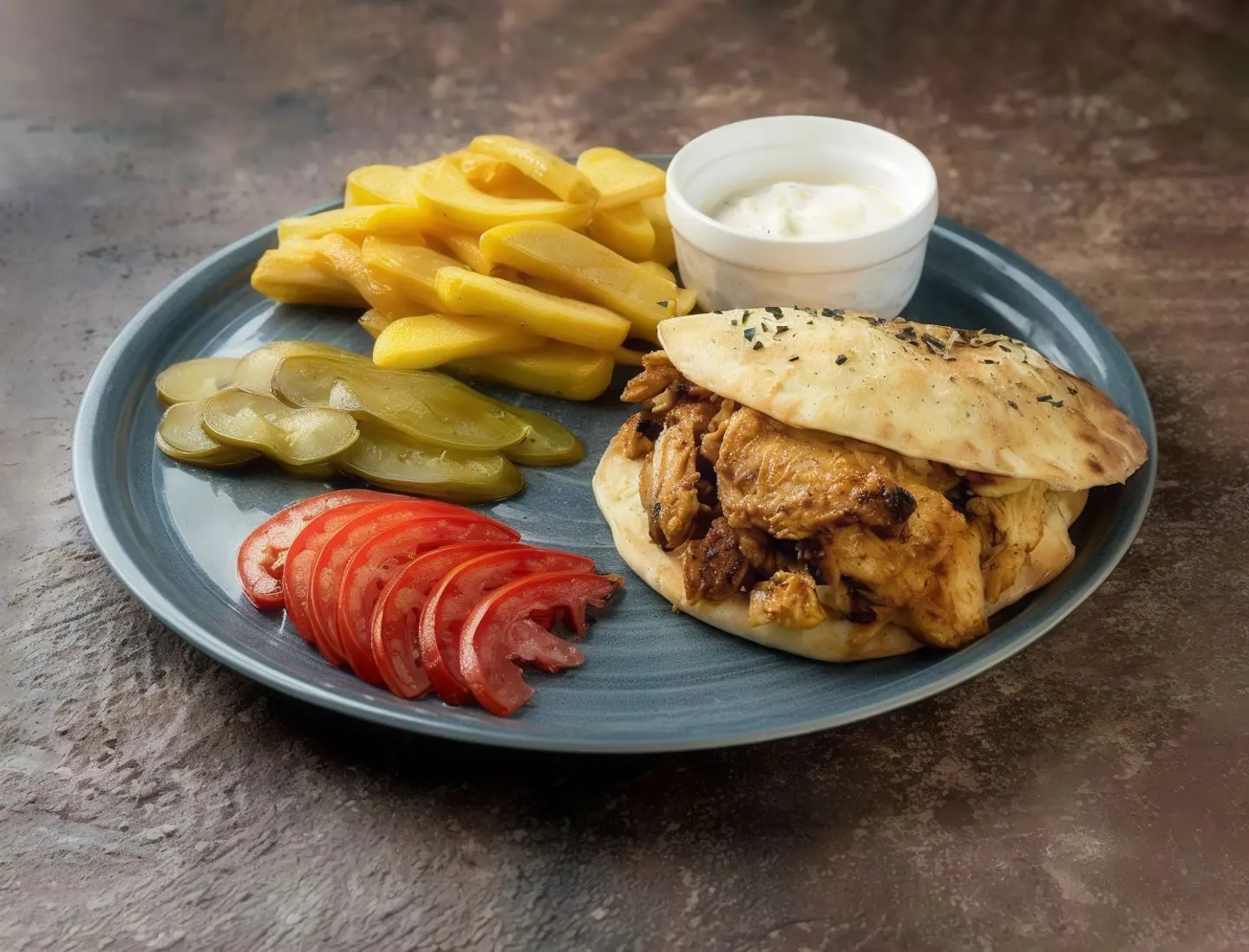 Chicken Shawarma Dish