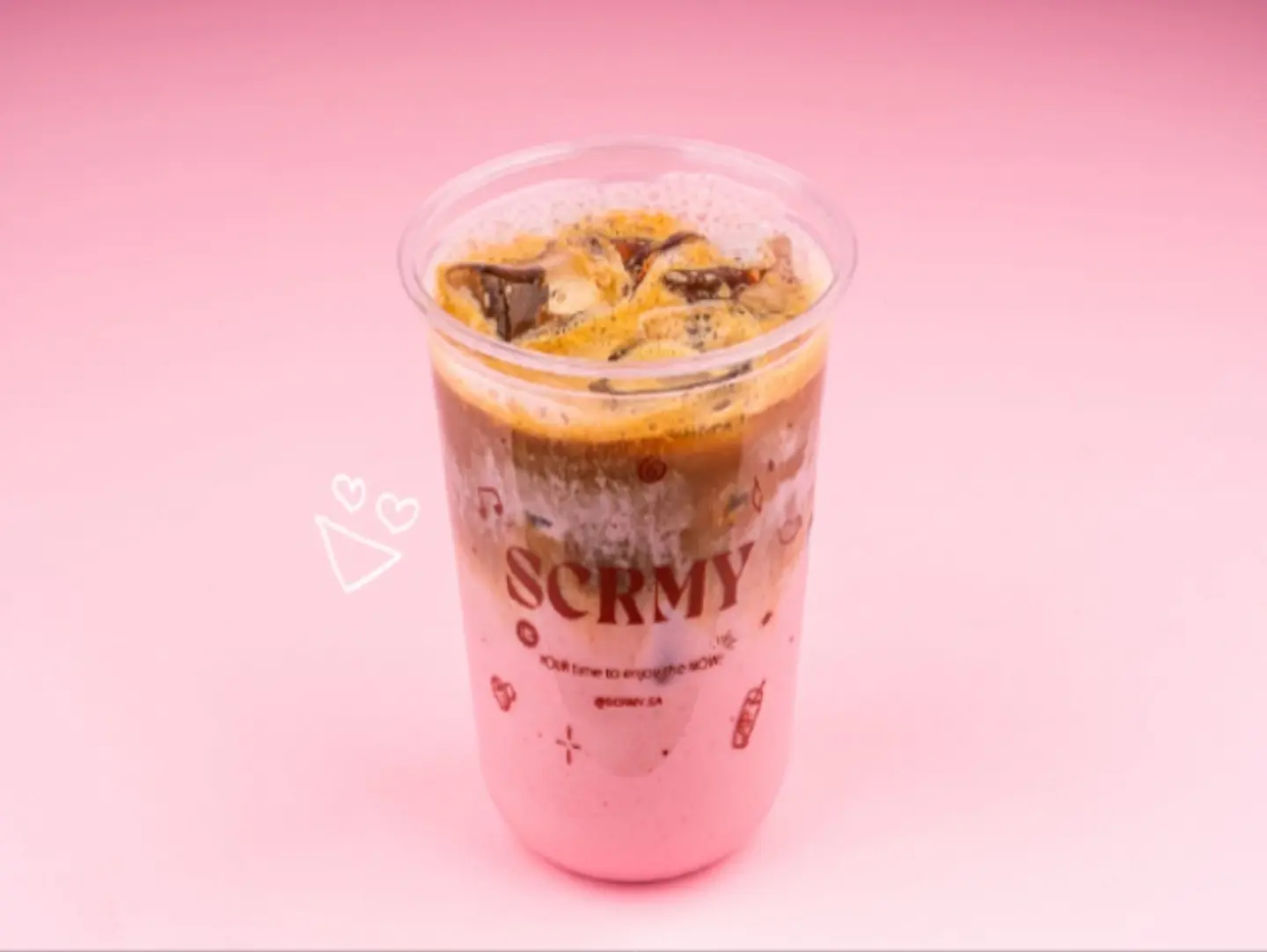 Ice Strawberry Latte
