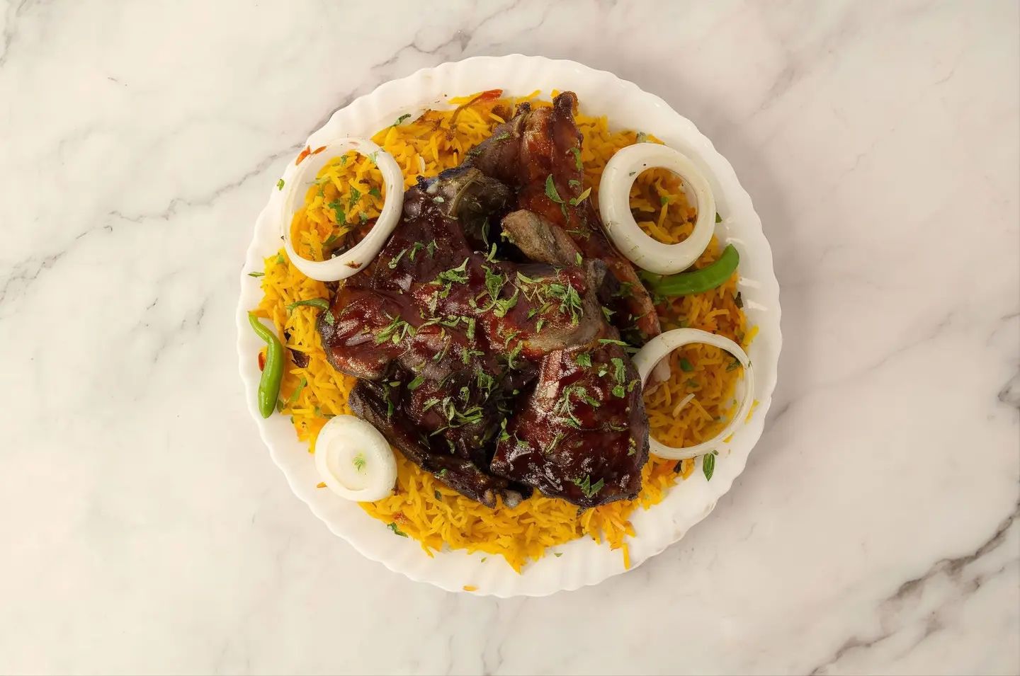 Lamp Ribs Biryani