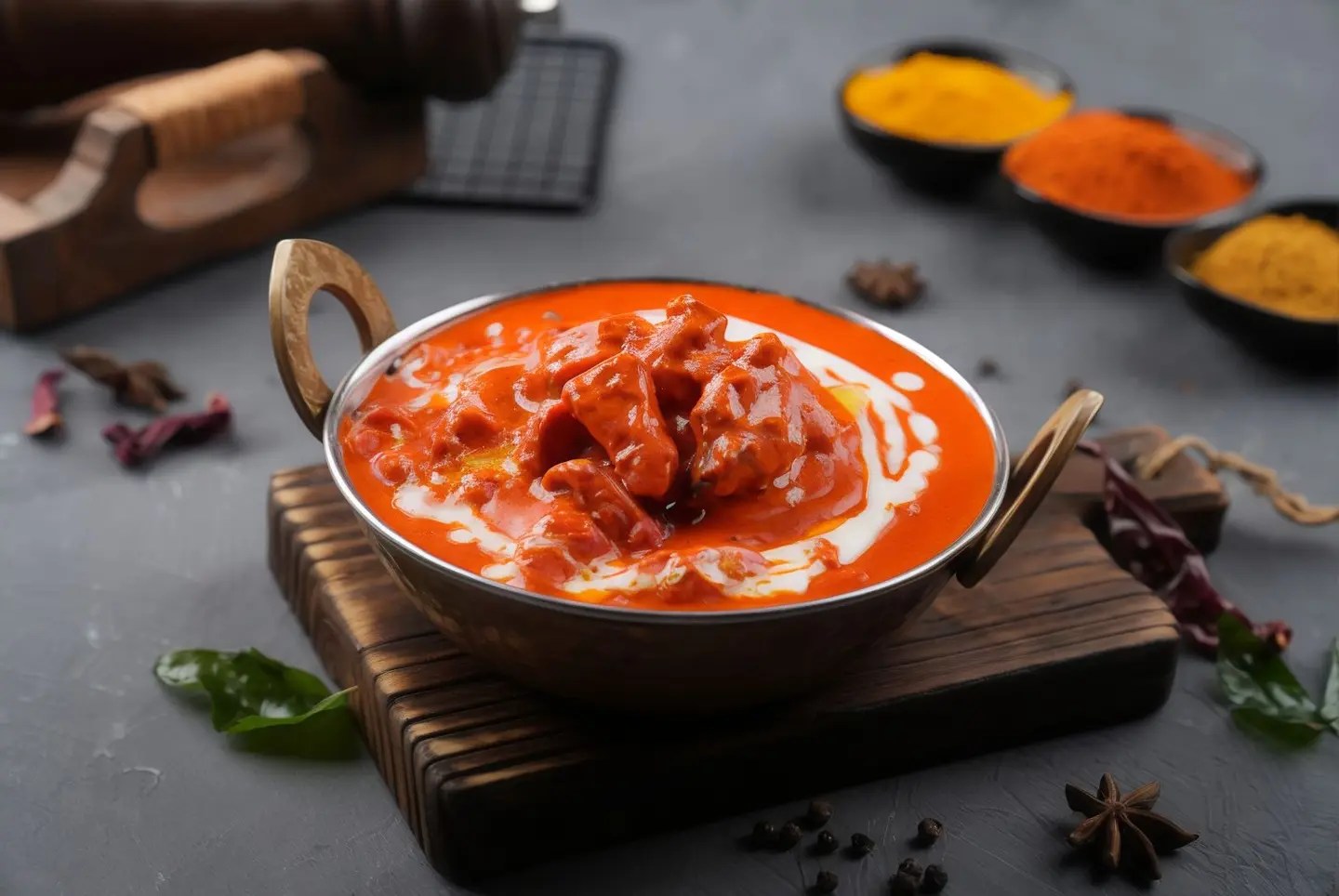 مسالا دجاج بالزبدة