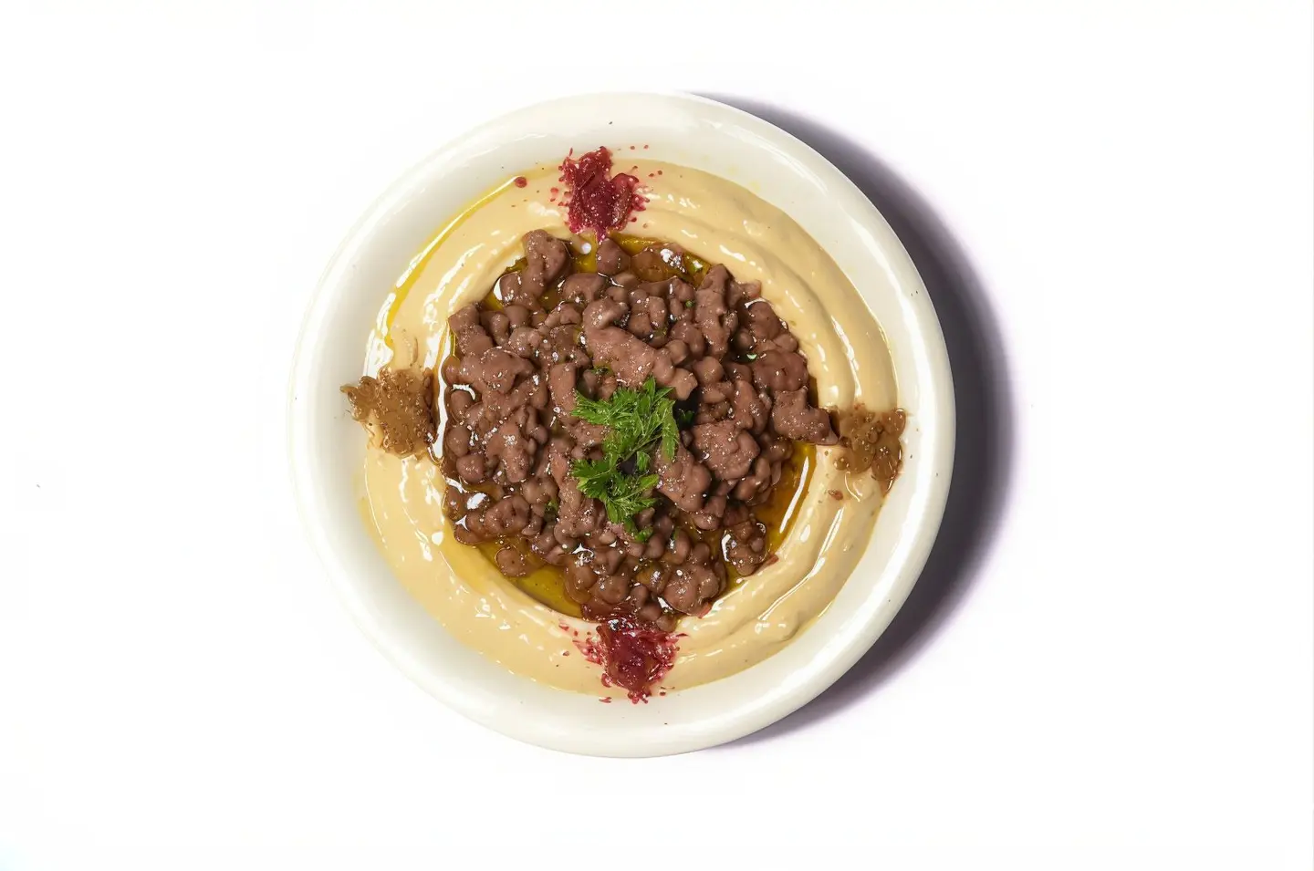 كبدة بالحمص