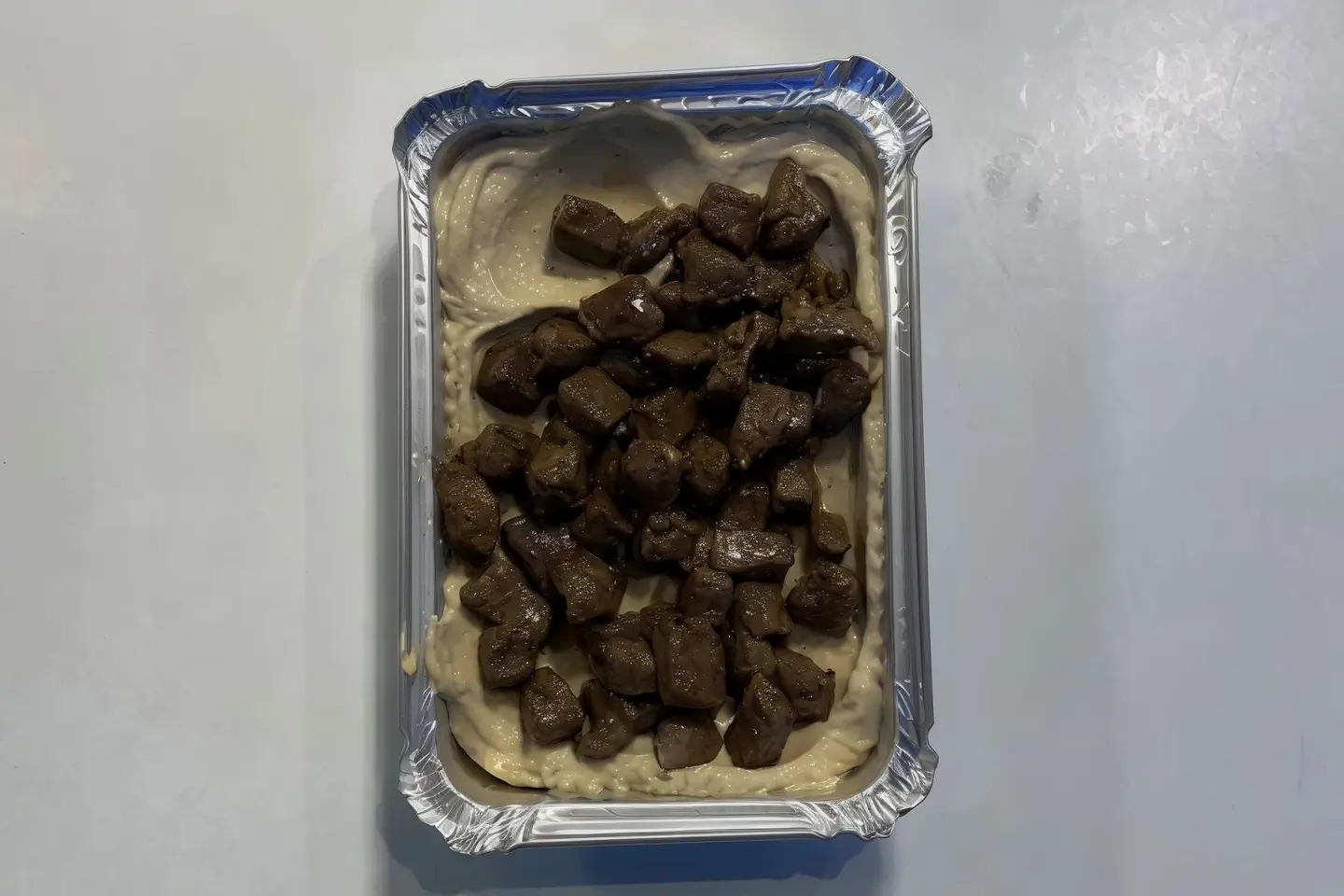 Liver With Hummus