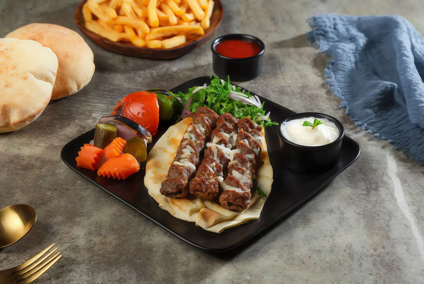 كباب بالجبن