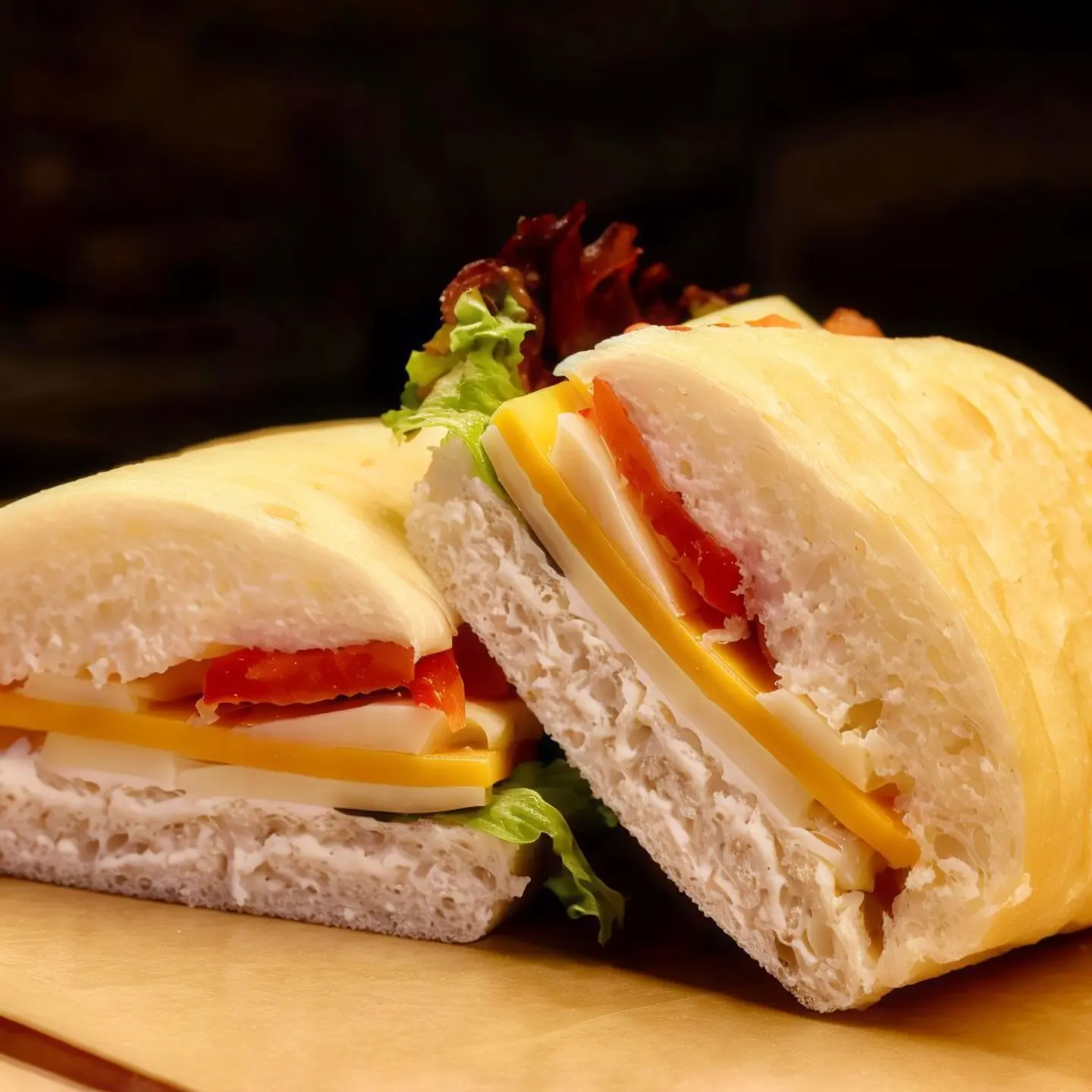 Four Cheeses Sandwich