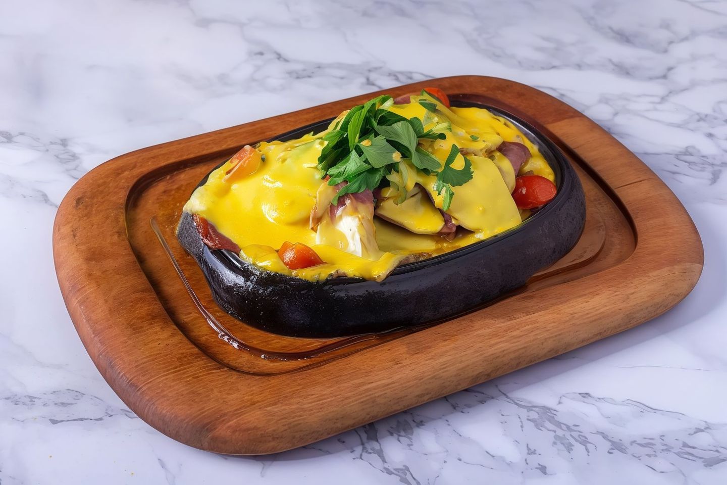 Smoked Beef Platter With Cheddar Cheese