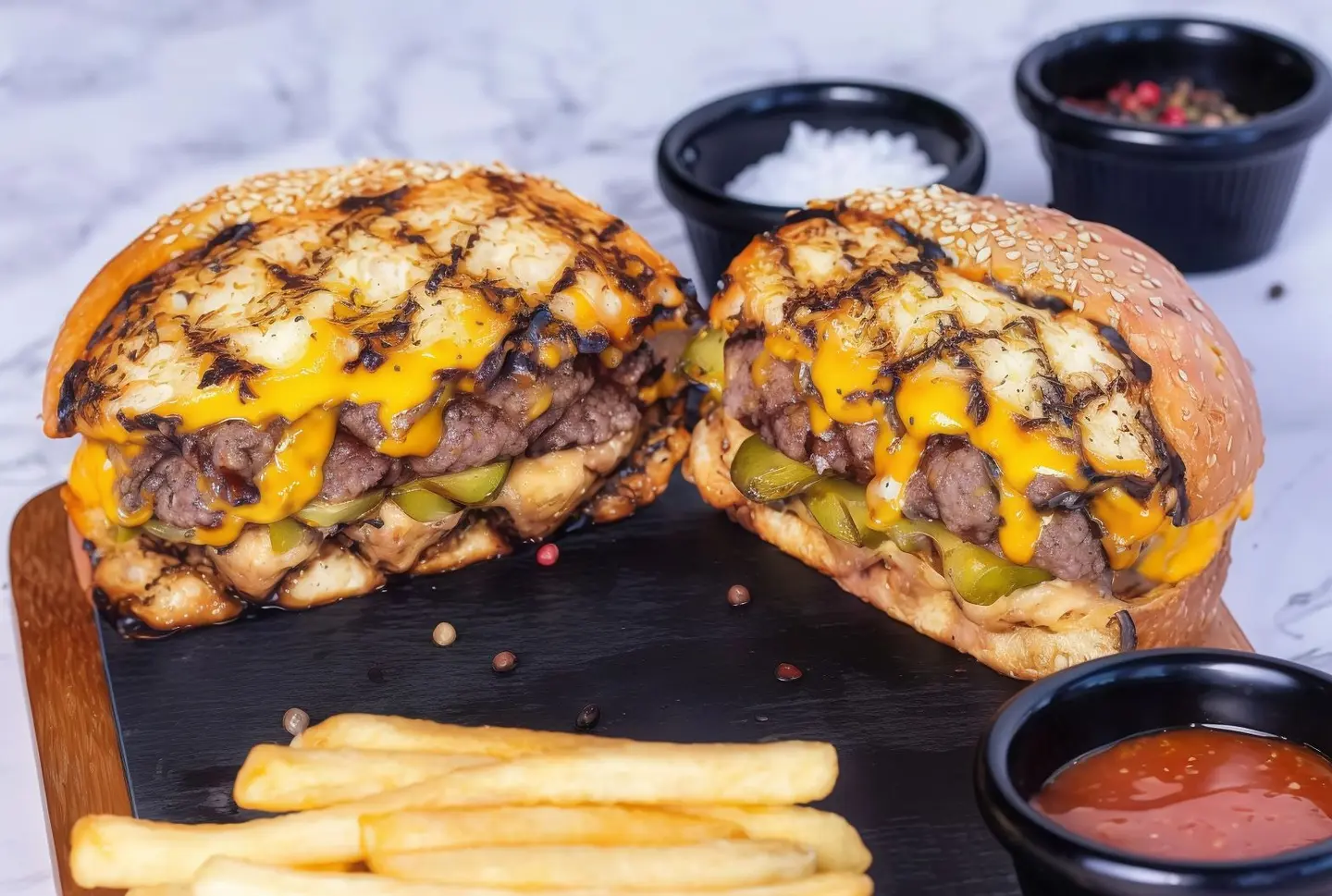 Sultan's Cheese Burger
