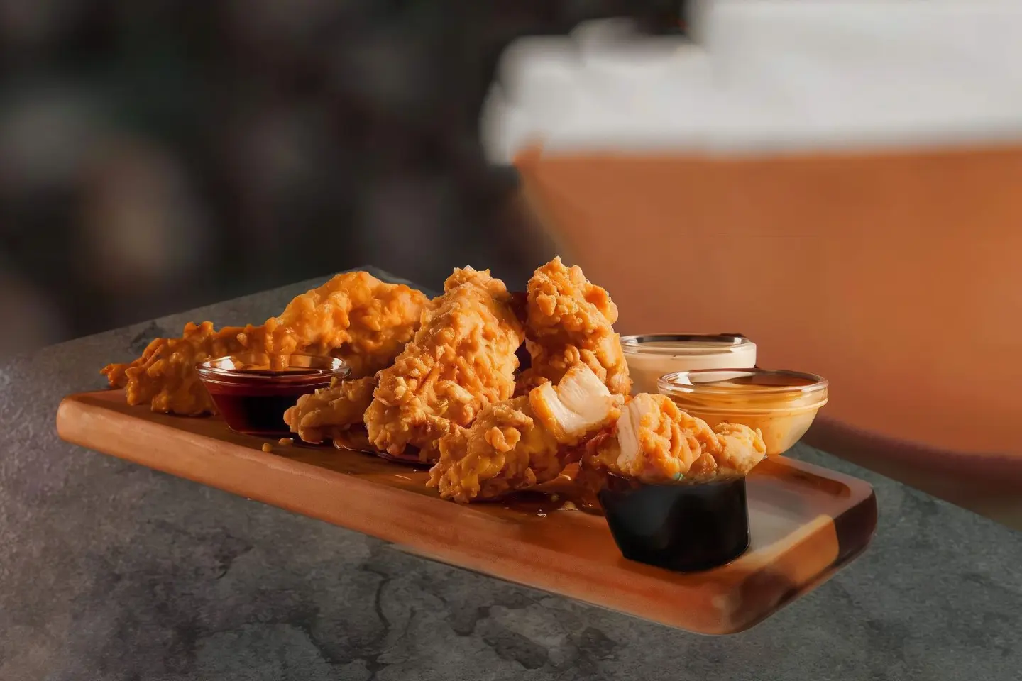 تشكن ستريبس