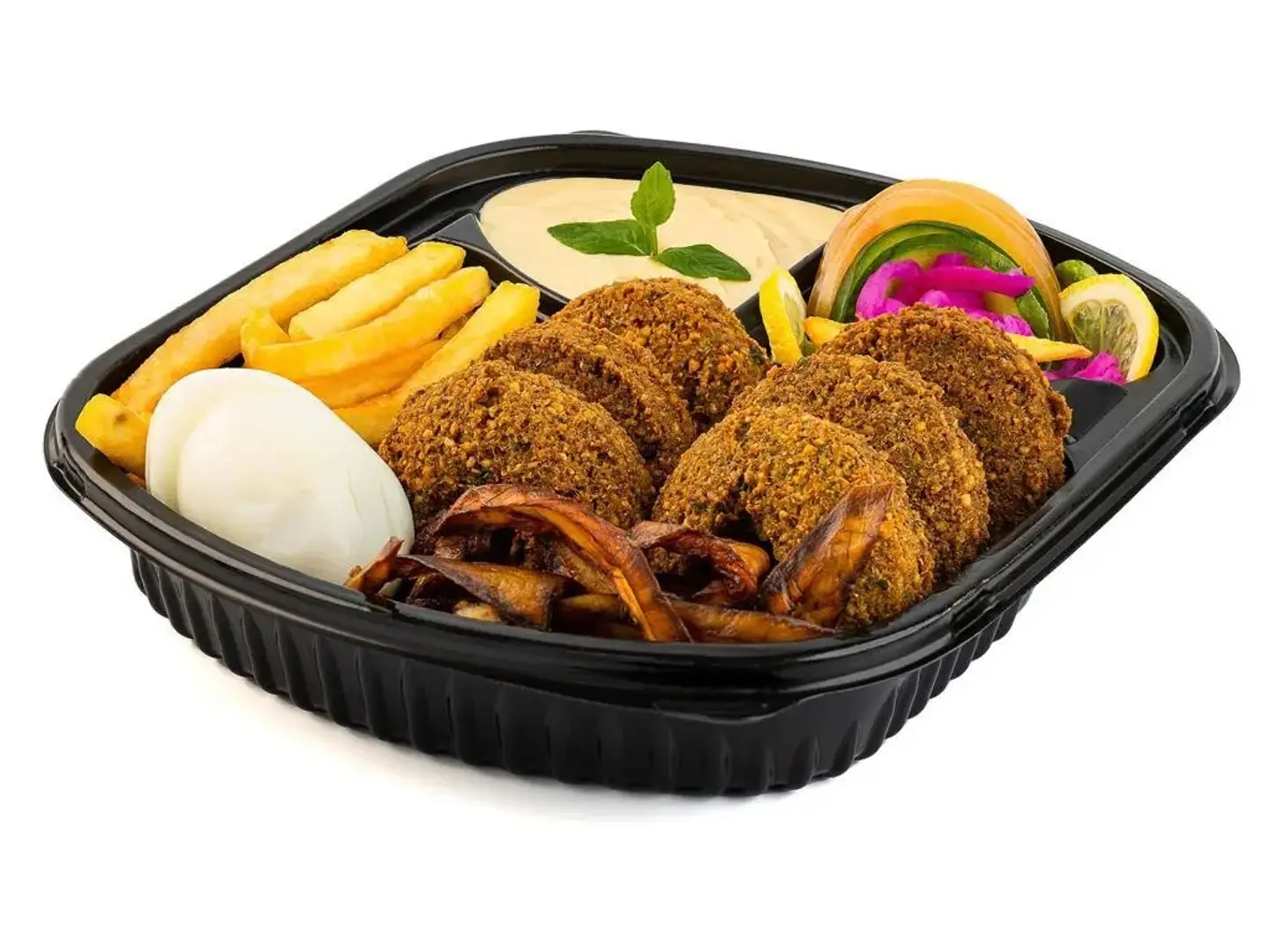 طبق فلافل صغير