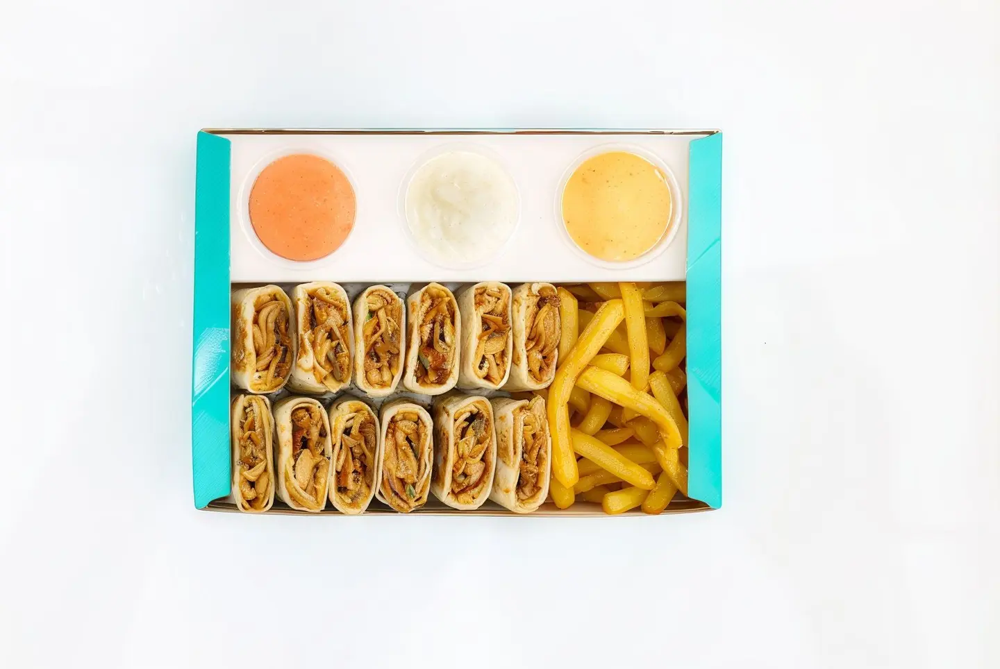 Arabic Chicken Shawarma Dish