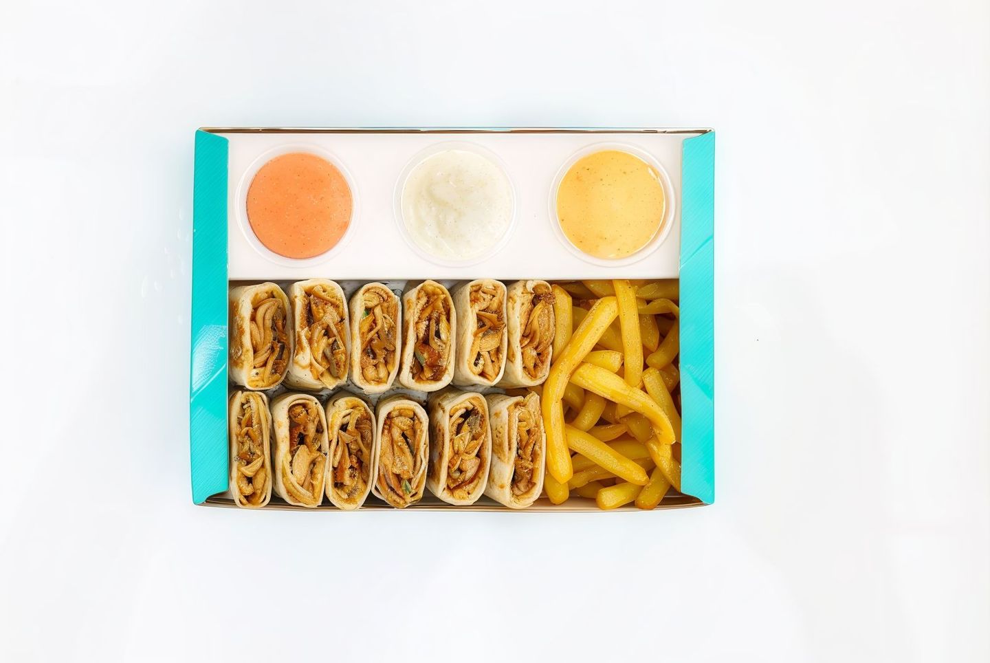Arabic Chicken Shawarma Dish
