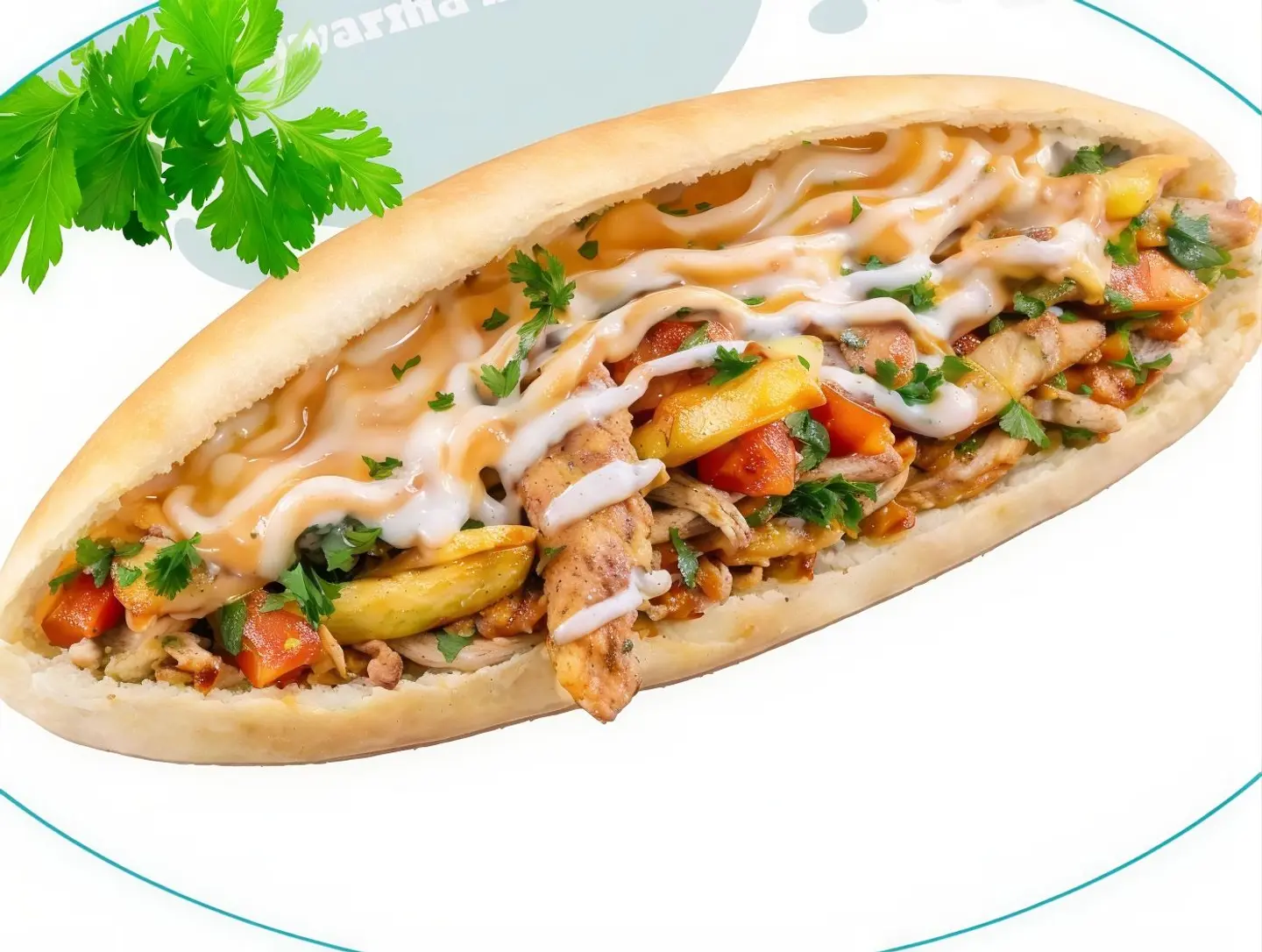 Chicken Iraqi Shawarma