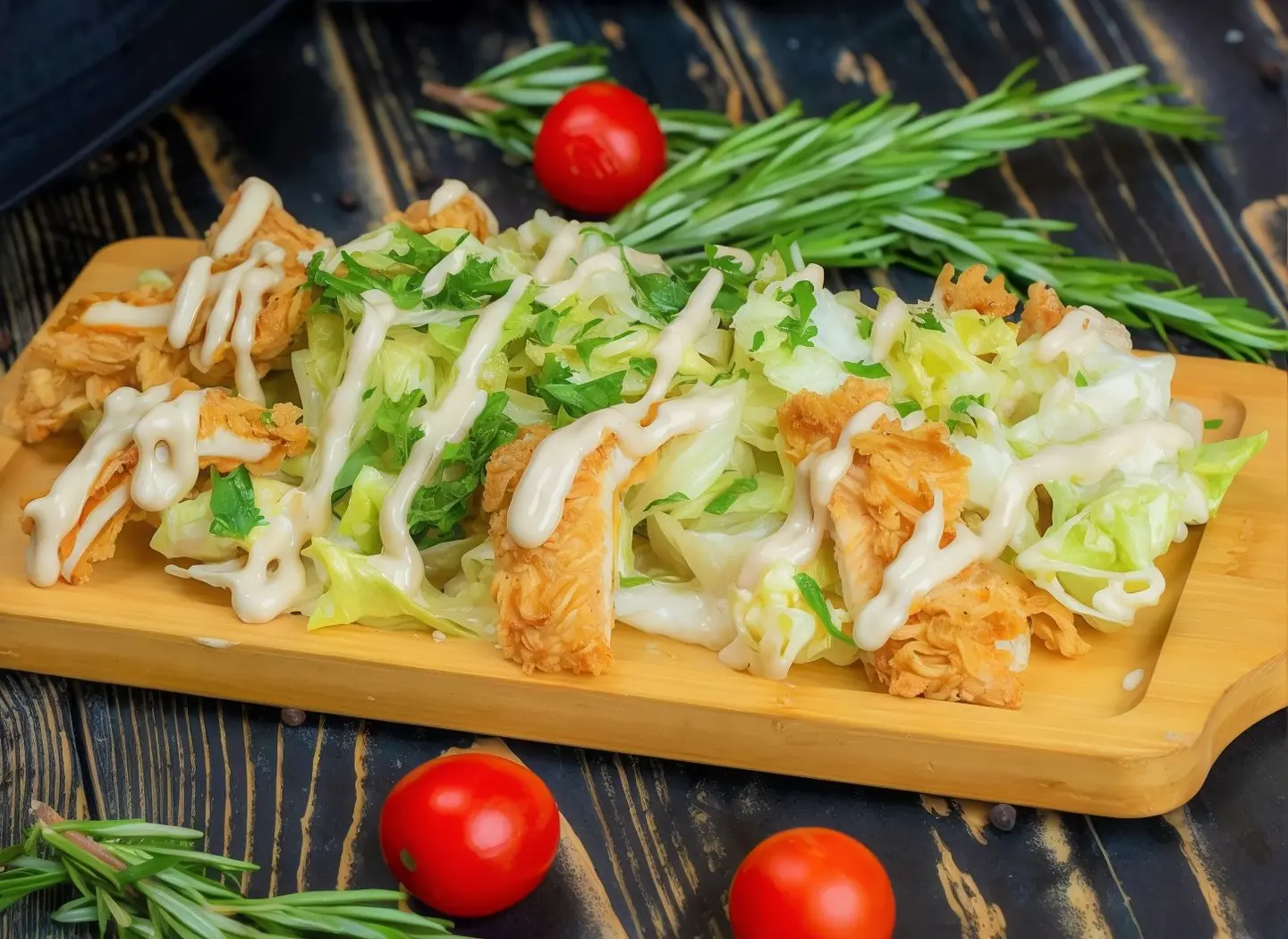 Crispy Chicken Salad