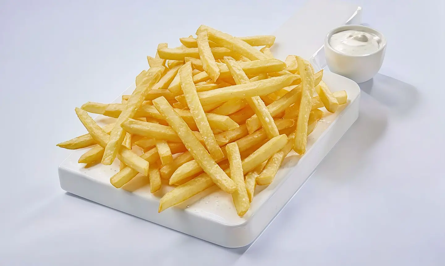 بطاطس مع صلصة الثوم