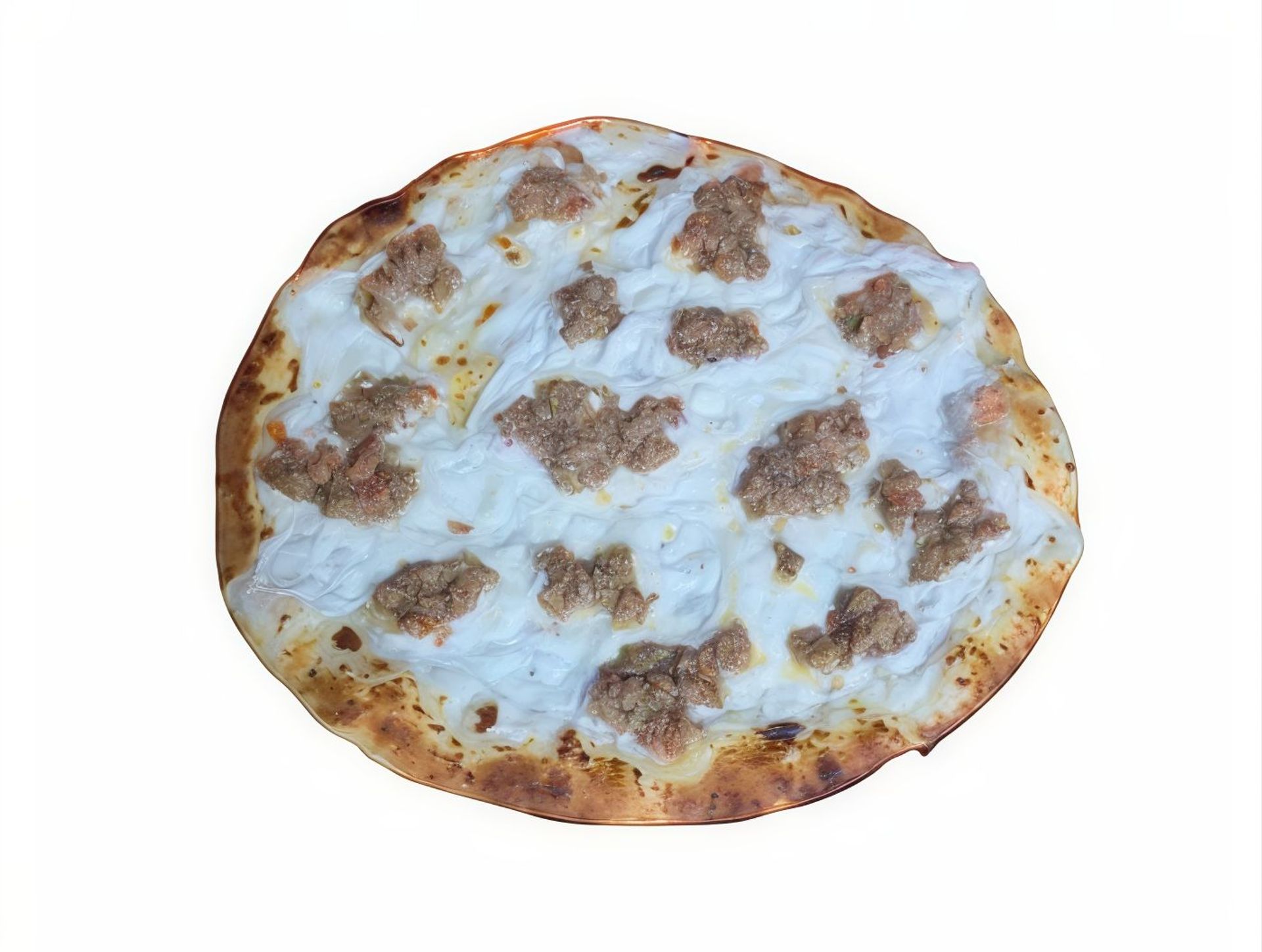 لحم باللبنة - وسط قارب