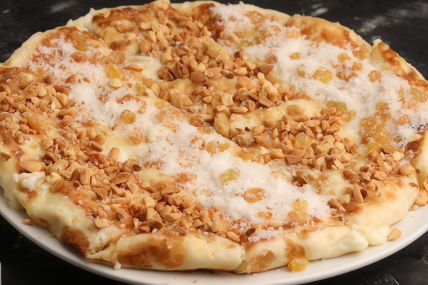 Cream Pie Honey Cream And Nuts - Small