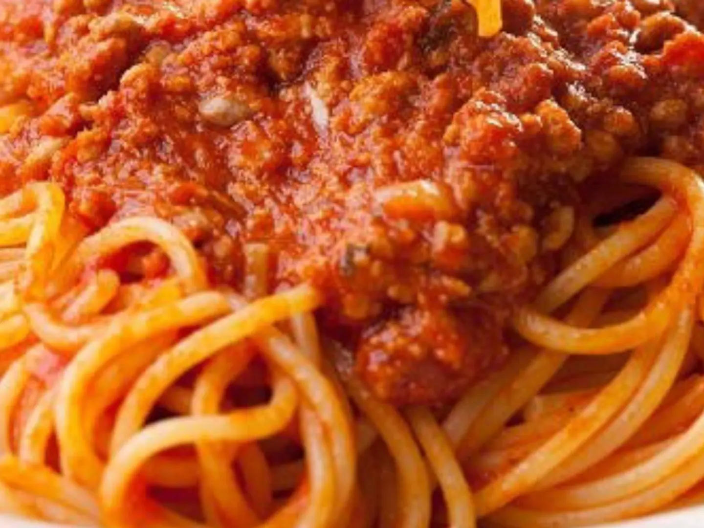 Spaghetti Pasta With Meat
