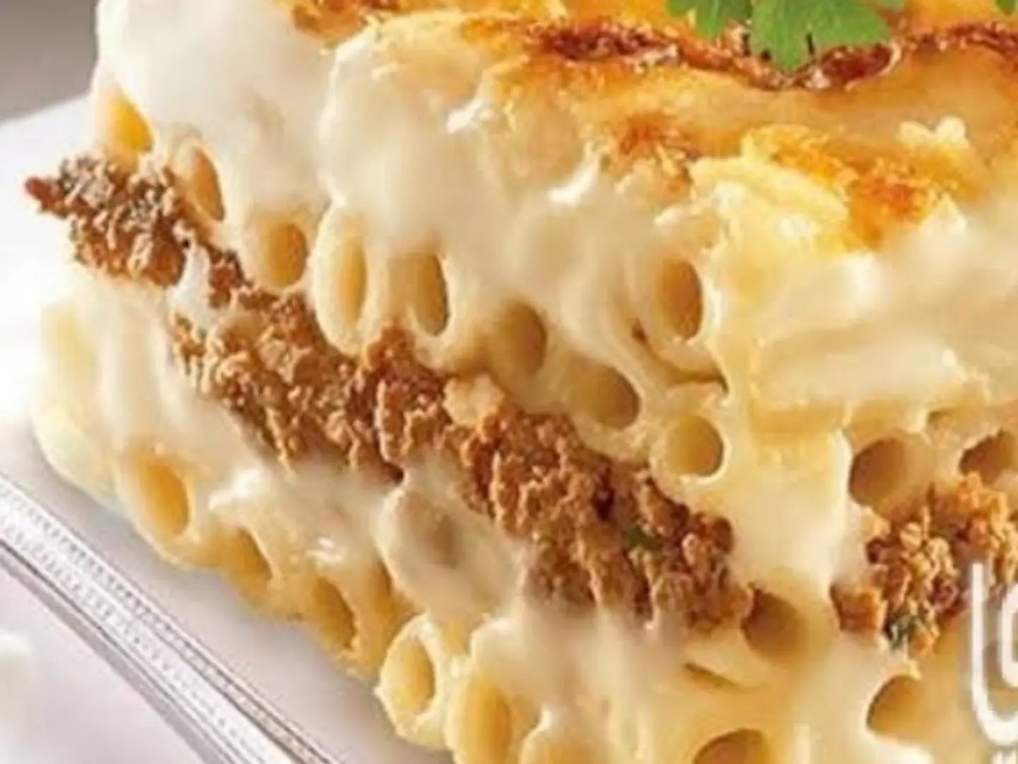 Meat Bechamel Pasta