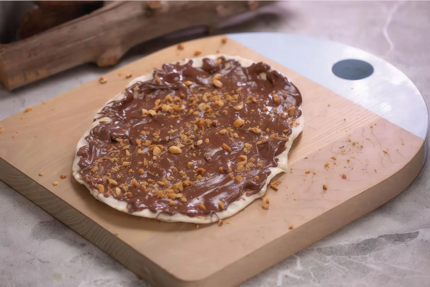 منقوشة نوتيلا