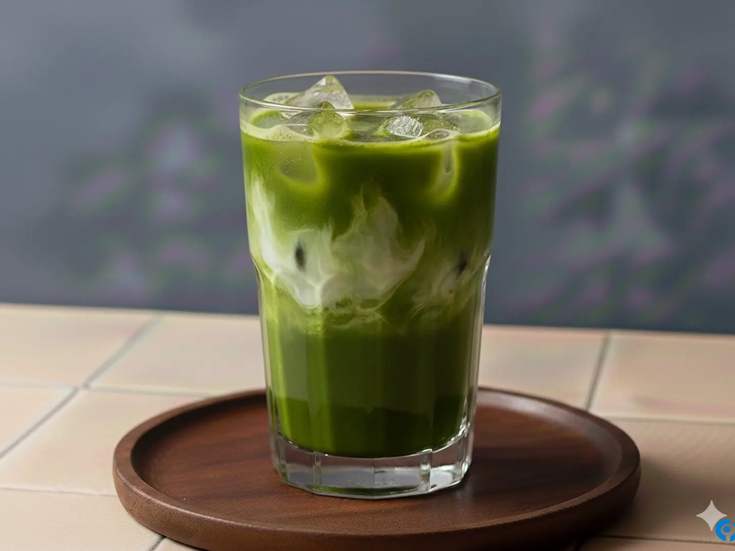 لاتيه ماتشا مثلج (١٢ أونصة)