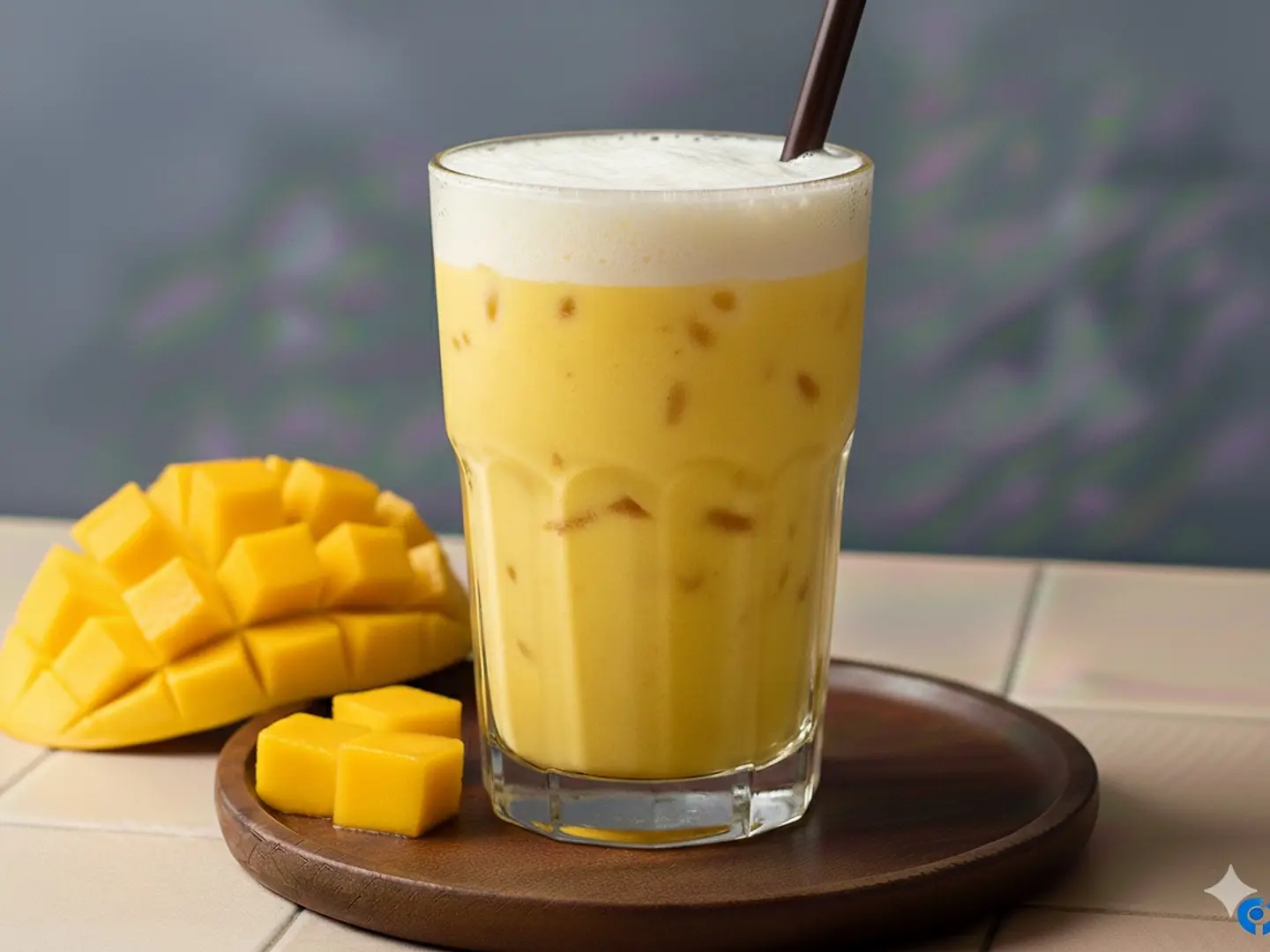 ميلك شيك المانجو (١٦ أونصة)