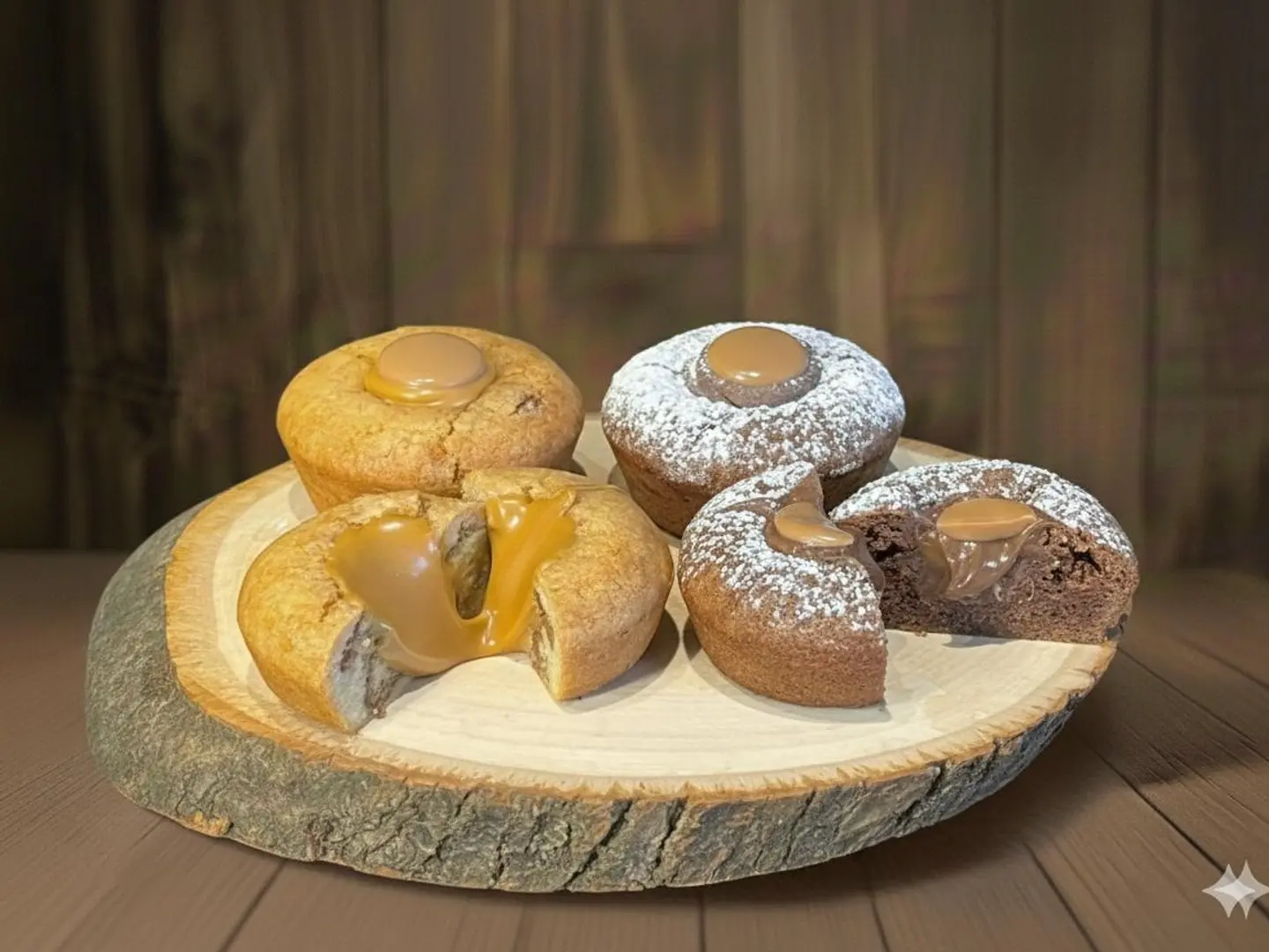 كعكات البركان