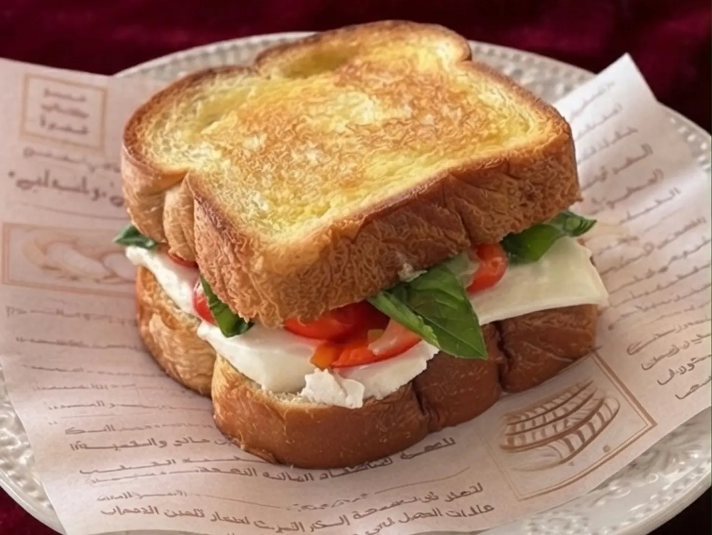 Feta Cheese With Tomato And Mint
