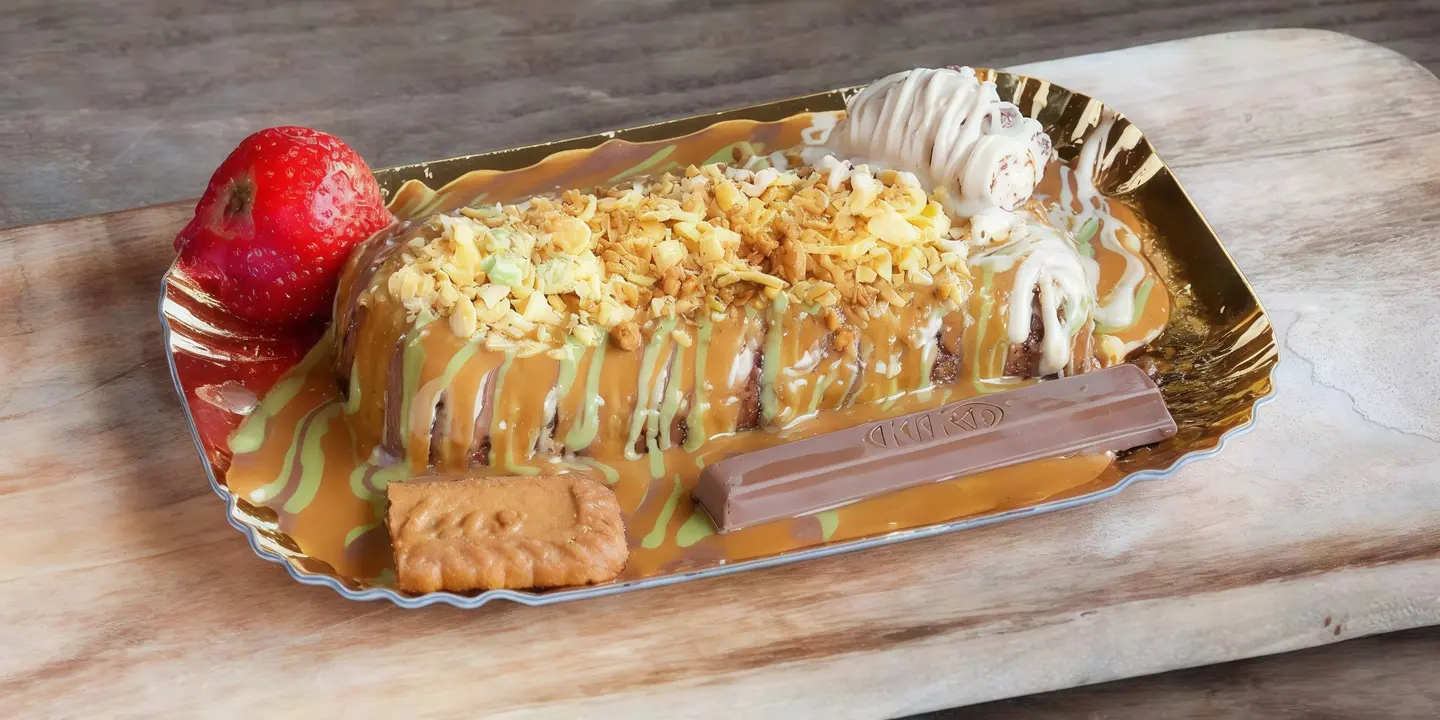 Banana Rectangular Kunafah